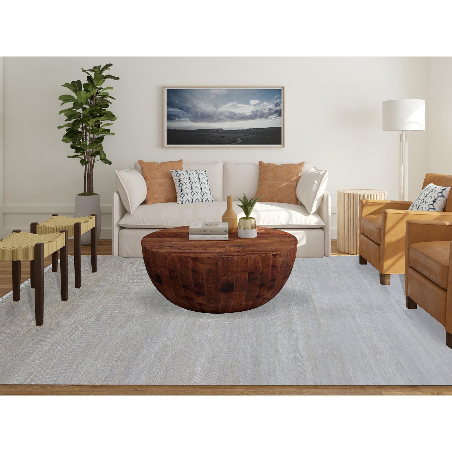 Modern-and-Contemporary-Hand-Knotted-Rug-415515