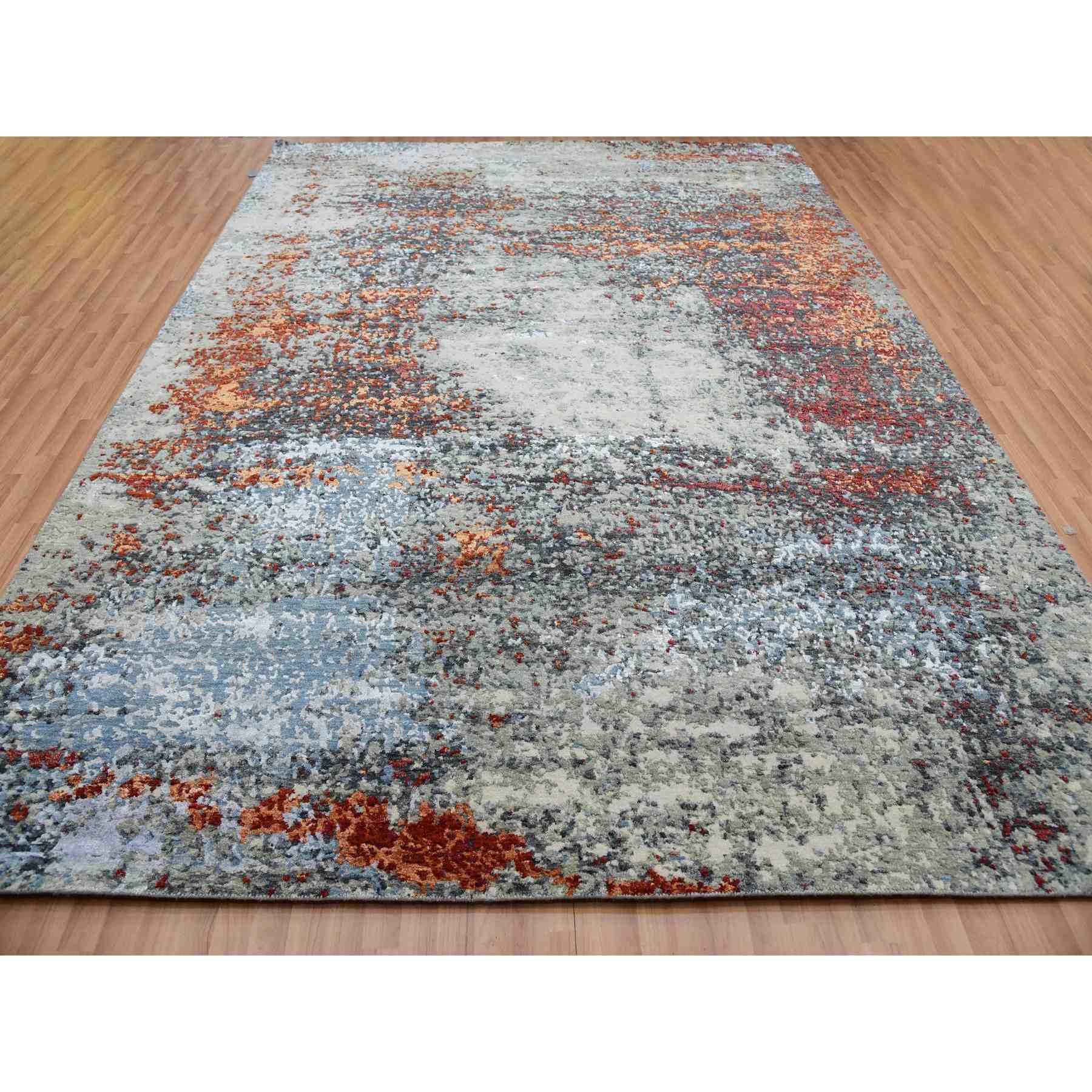 Modern-and-Contemporary-Hand-Knotted-Rug-415575