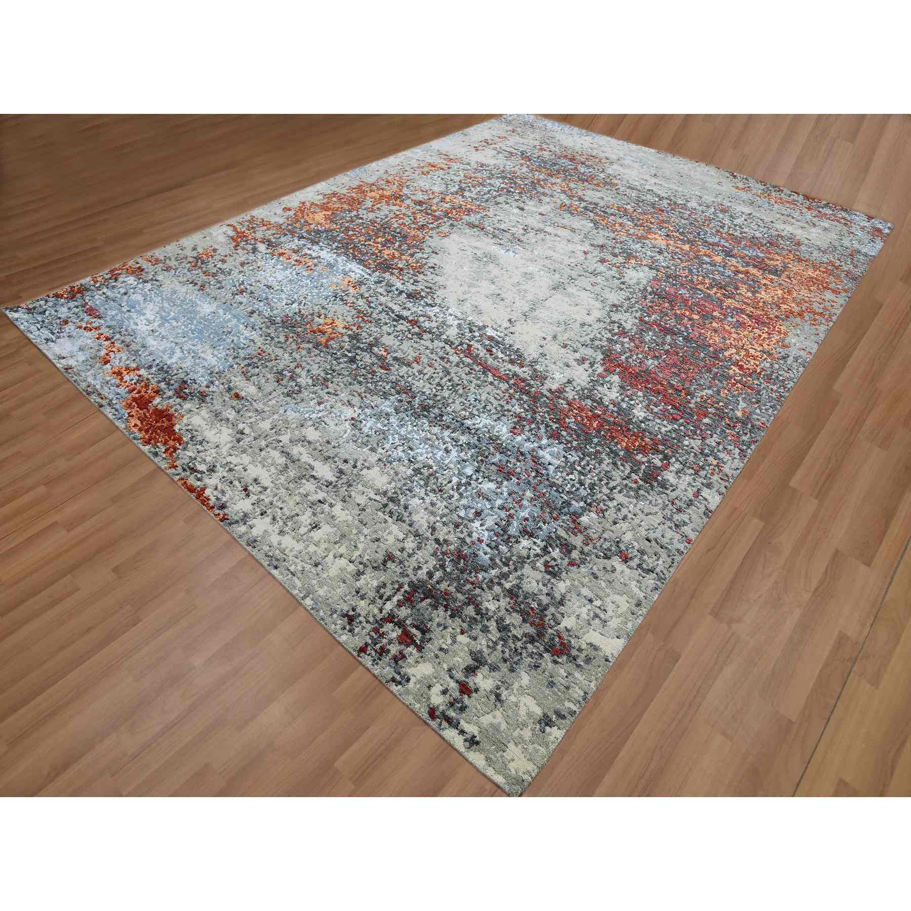 Modern-and-Contemporary-Hand-Knotted-Rug-415575
