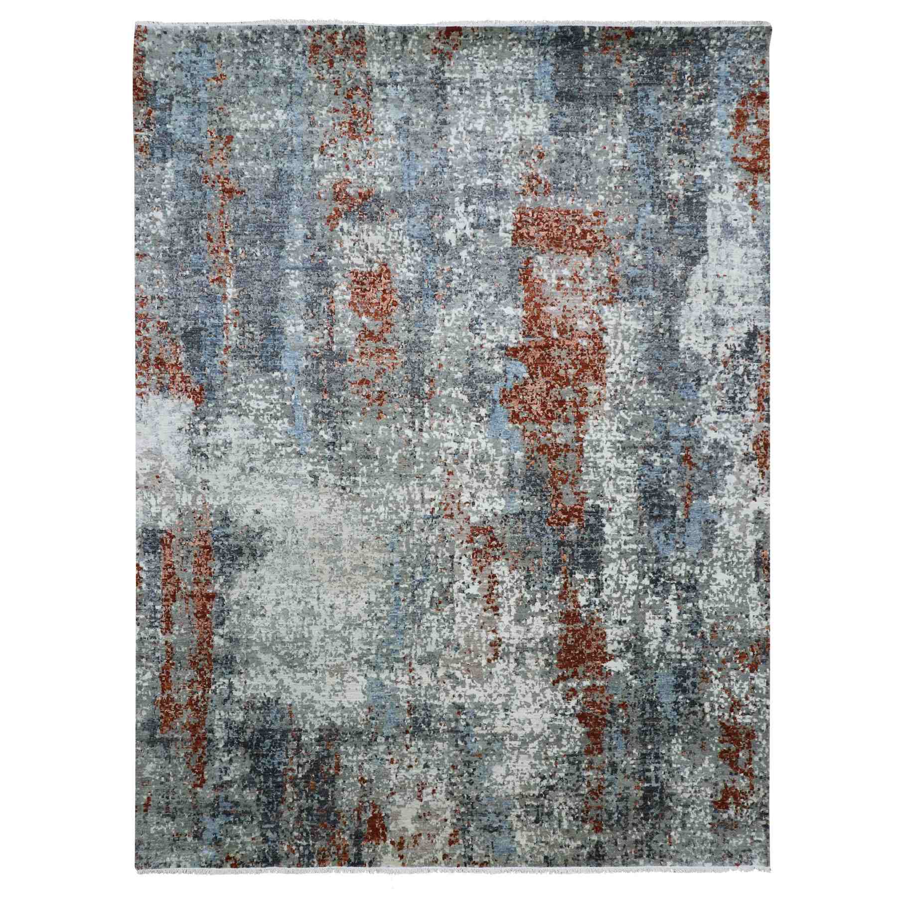 Modern-and-Contemporary-Hand-Knotted-Rug-415580