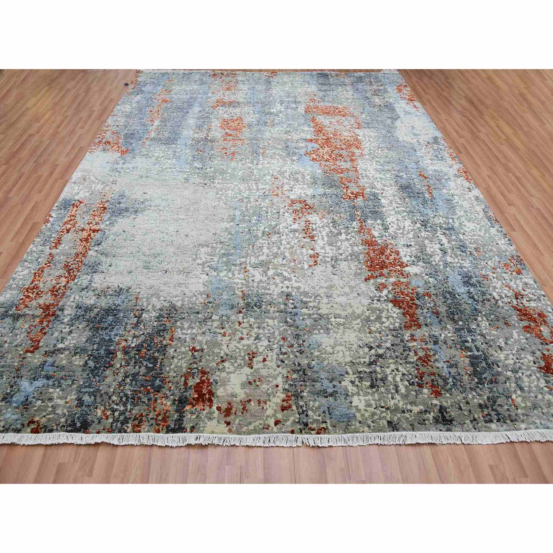 Modern-and-Contemporary-Hand-Knotted-Rug-415580