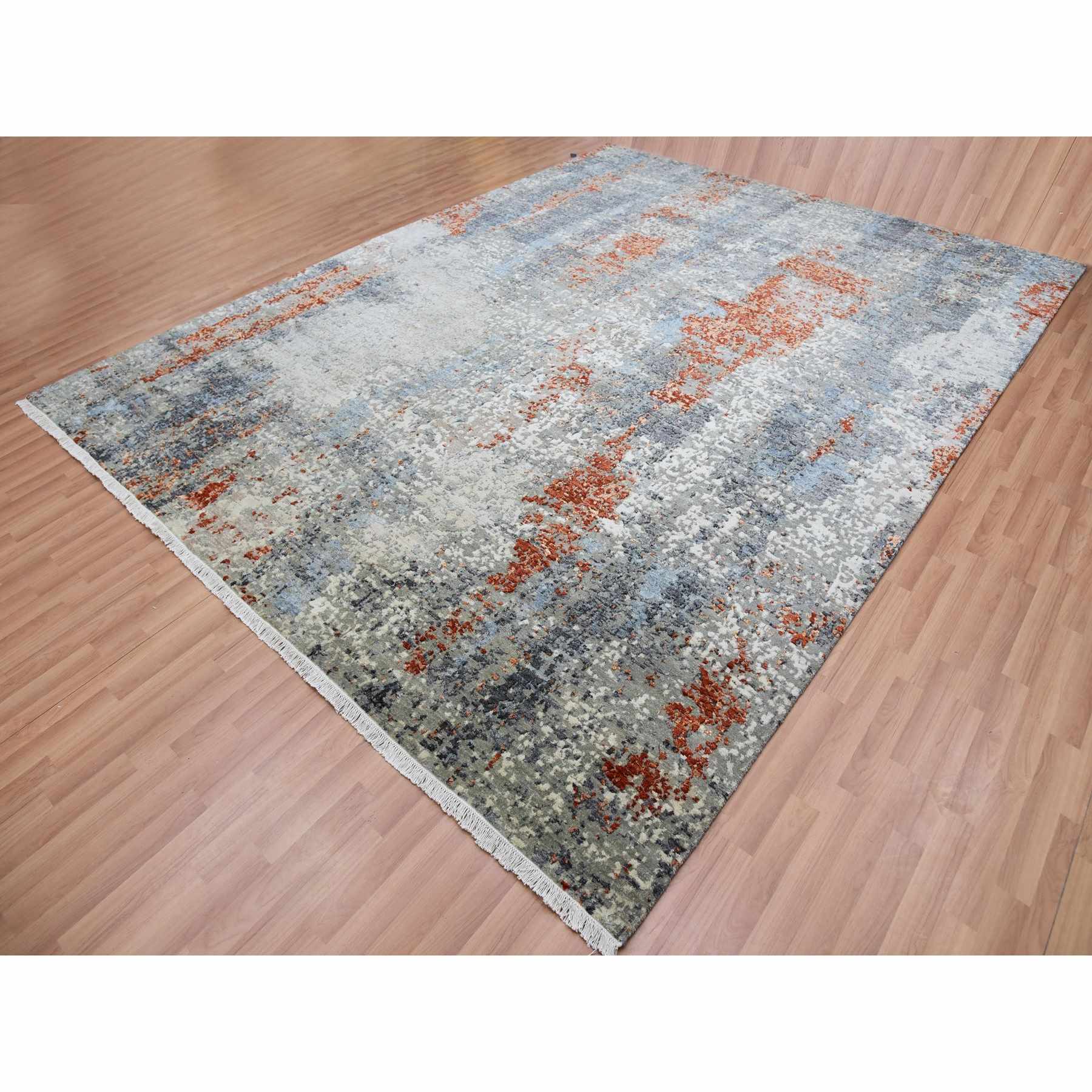 Modern-and-Contemporary-Hand-Knotted-Rug-415580