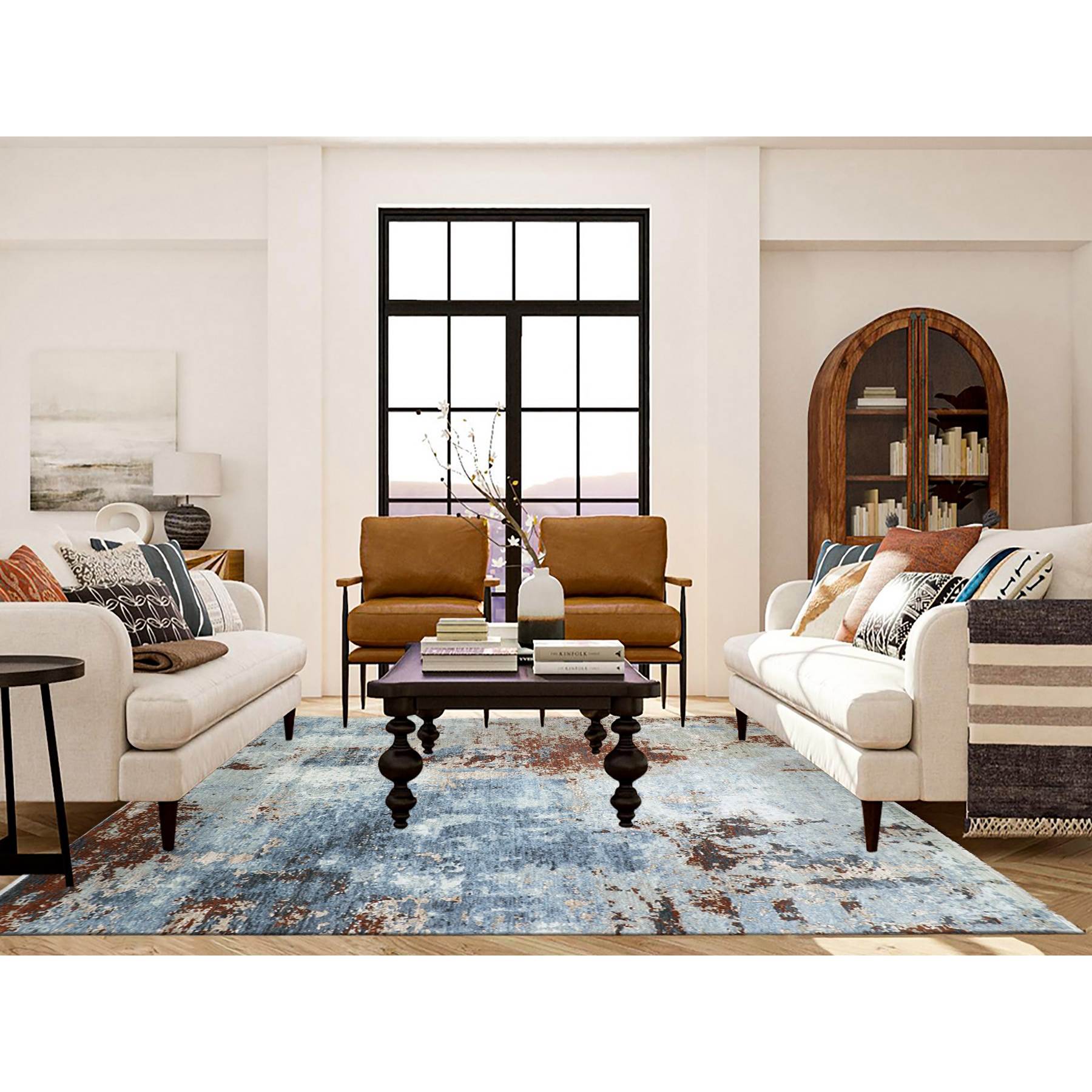 Modern-and-Contemporary-Hand-Knotted-Rug-415585