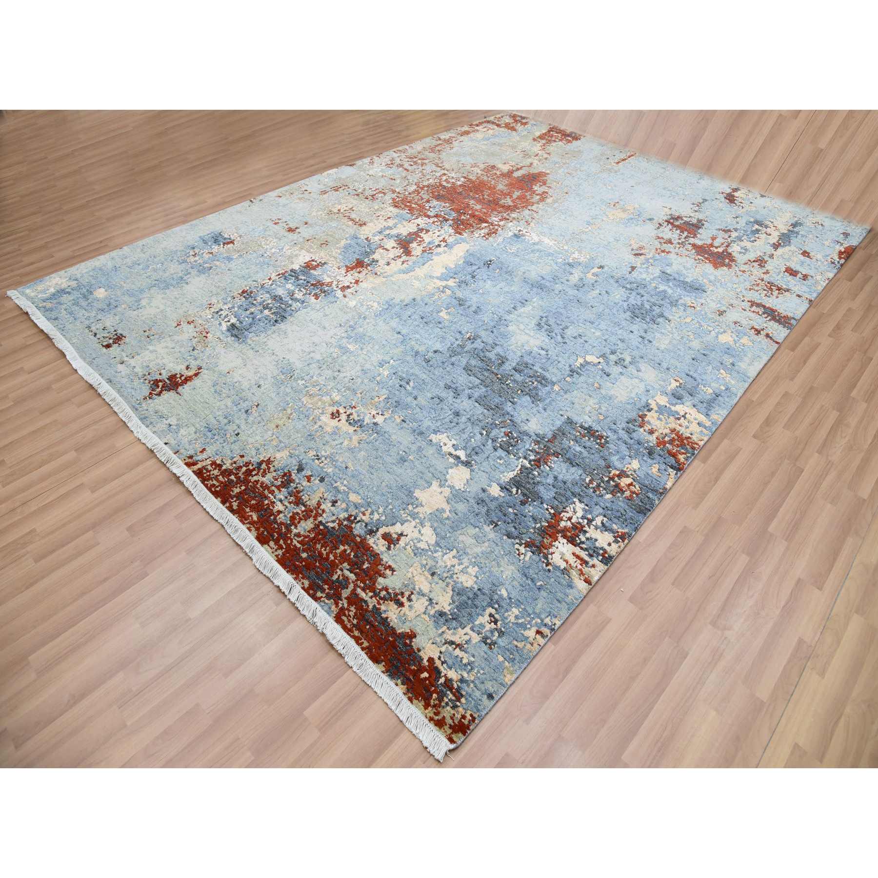 Modern-and-Contemporary-Hand-Knotted-Rug-415585