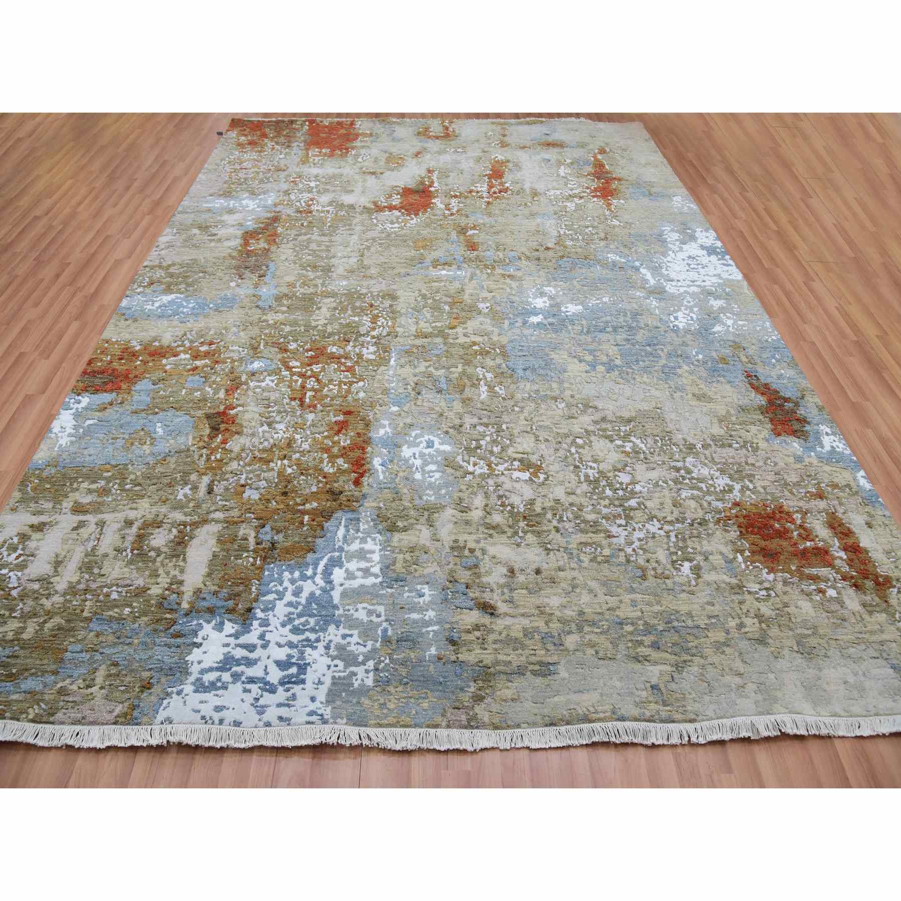 Modern-and-Contemporary-Hand-Knotted-Rug-415595