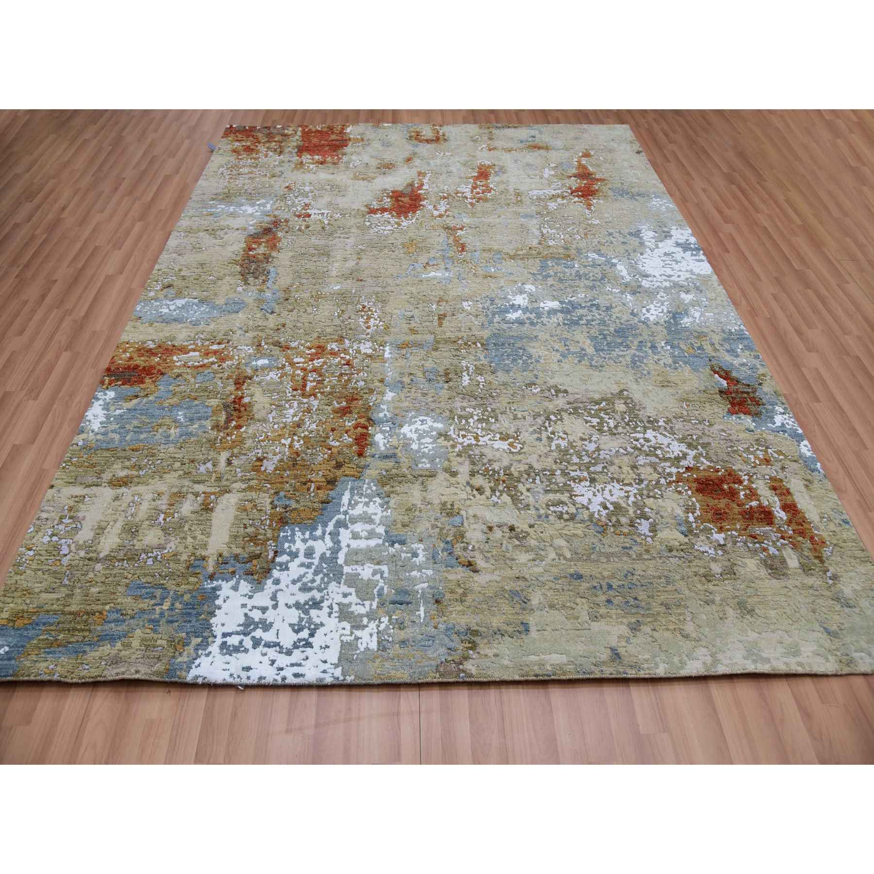 Modern-and-Contemporary-Hand-Knotted-Rug-415620