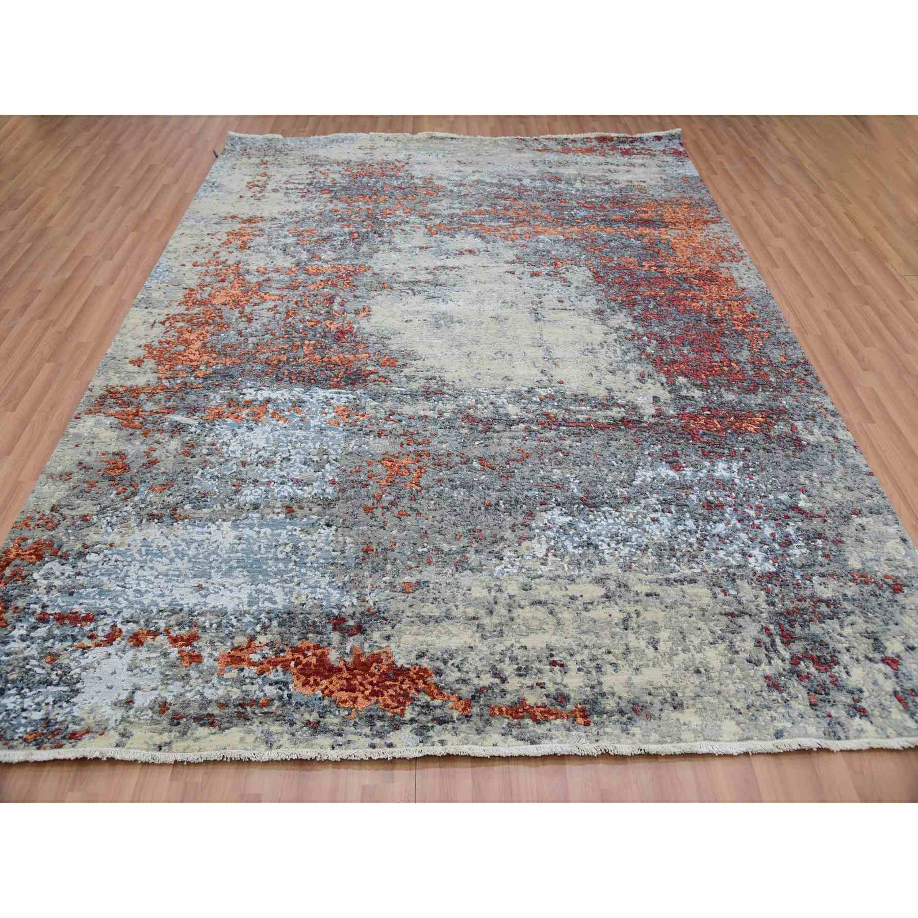 Modern-and-Contemporary-Hand-Knotted-Rug-415625