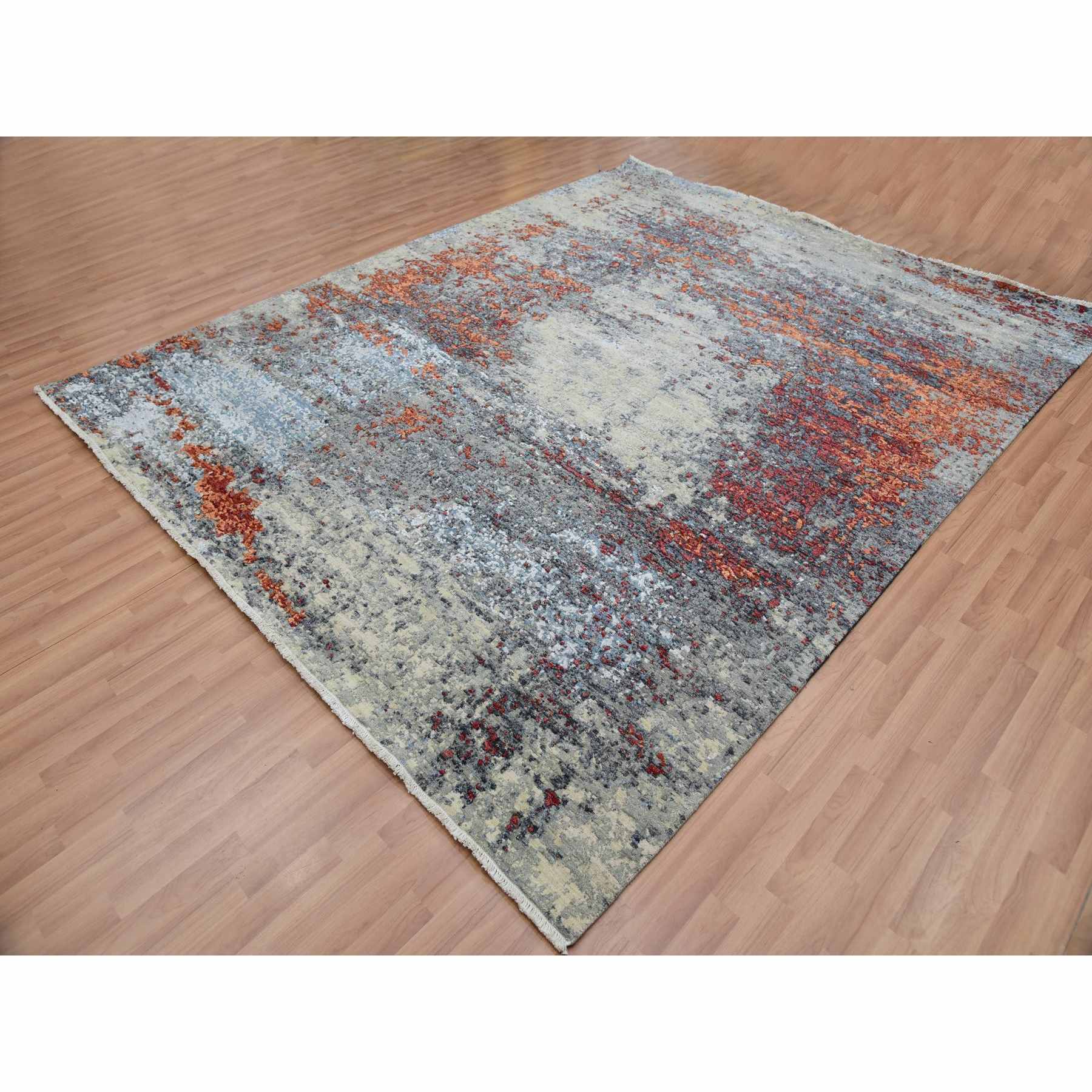 Modern-and-Contemporary-Hand-Knotted-Rug-415625