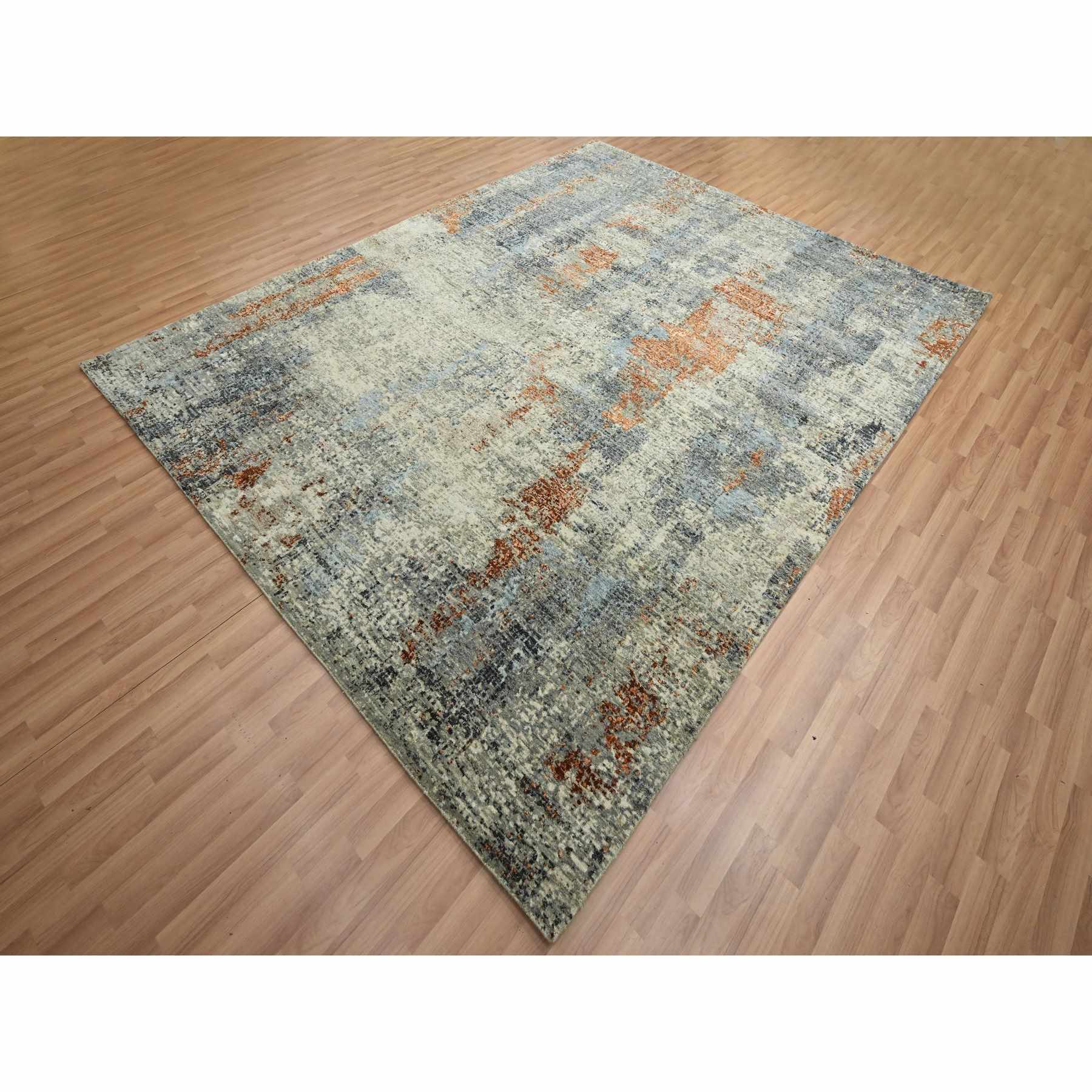 Modern-and-Contemporary-Hand-Knotted-Rug-415650