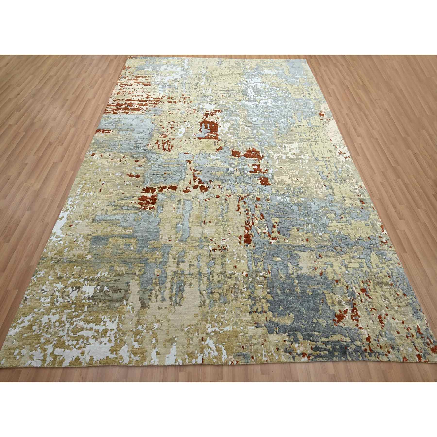 Modern-and-Contemporary-Hand-Knotted-Rug-415655