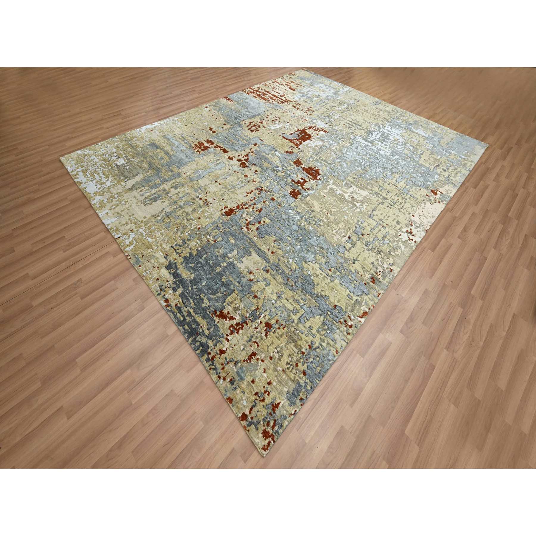 Modern-and-Contemporary-Hand-Knotted-Rug-415655
