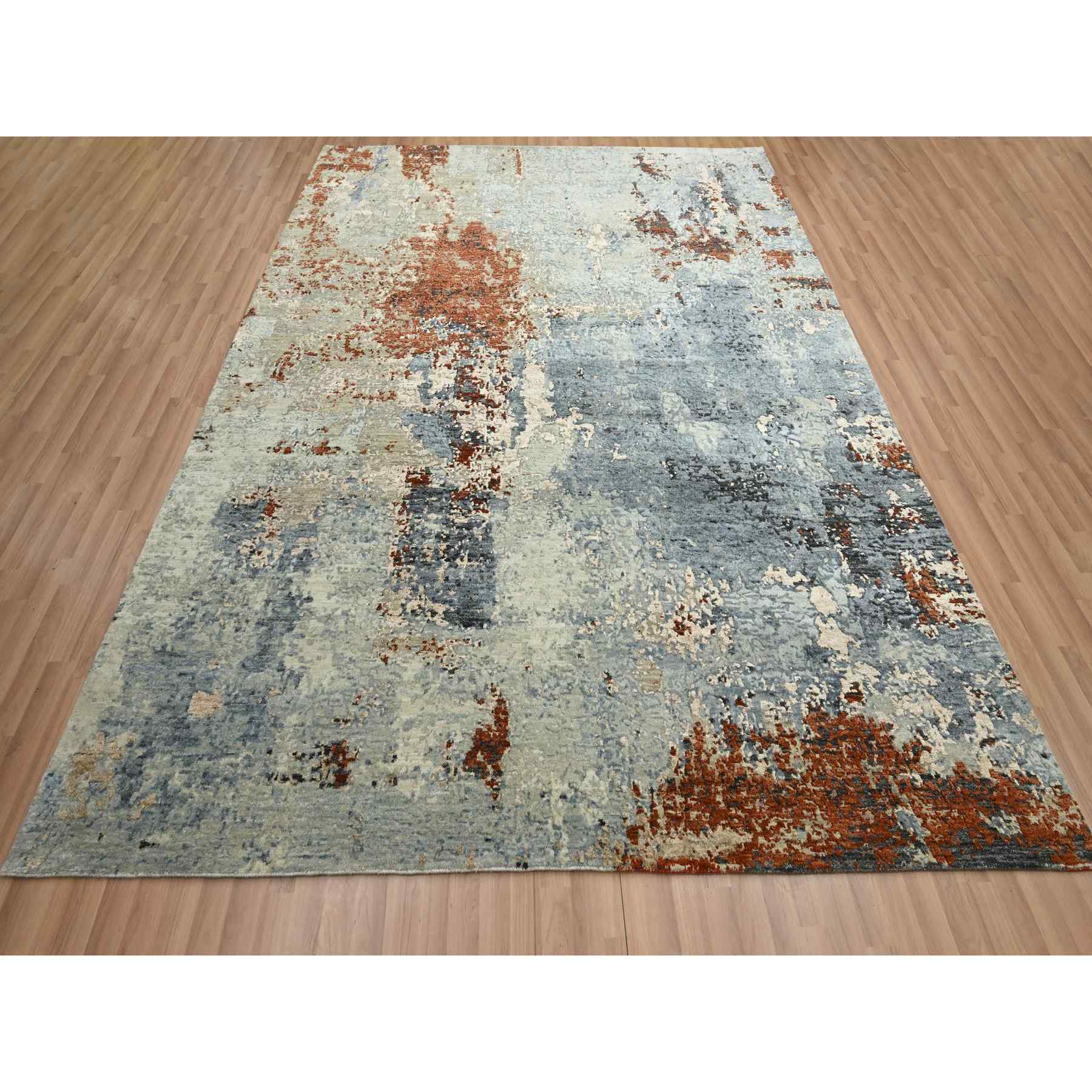 Modern-and-Contemporary-Hand-Knotted-Rug-415665