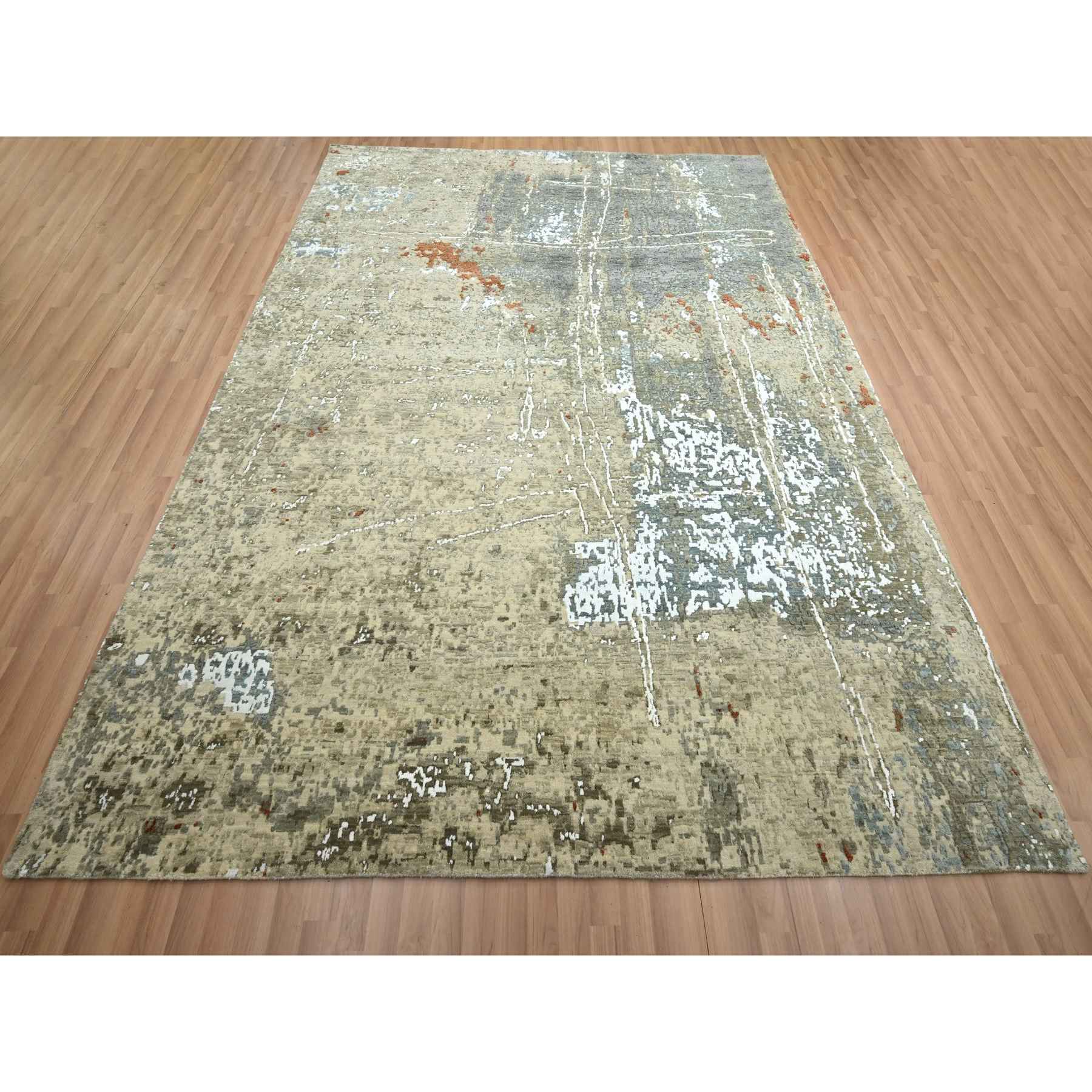 Modern-and-Contemporary-Hand-Knotted-Rug-415670