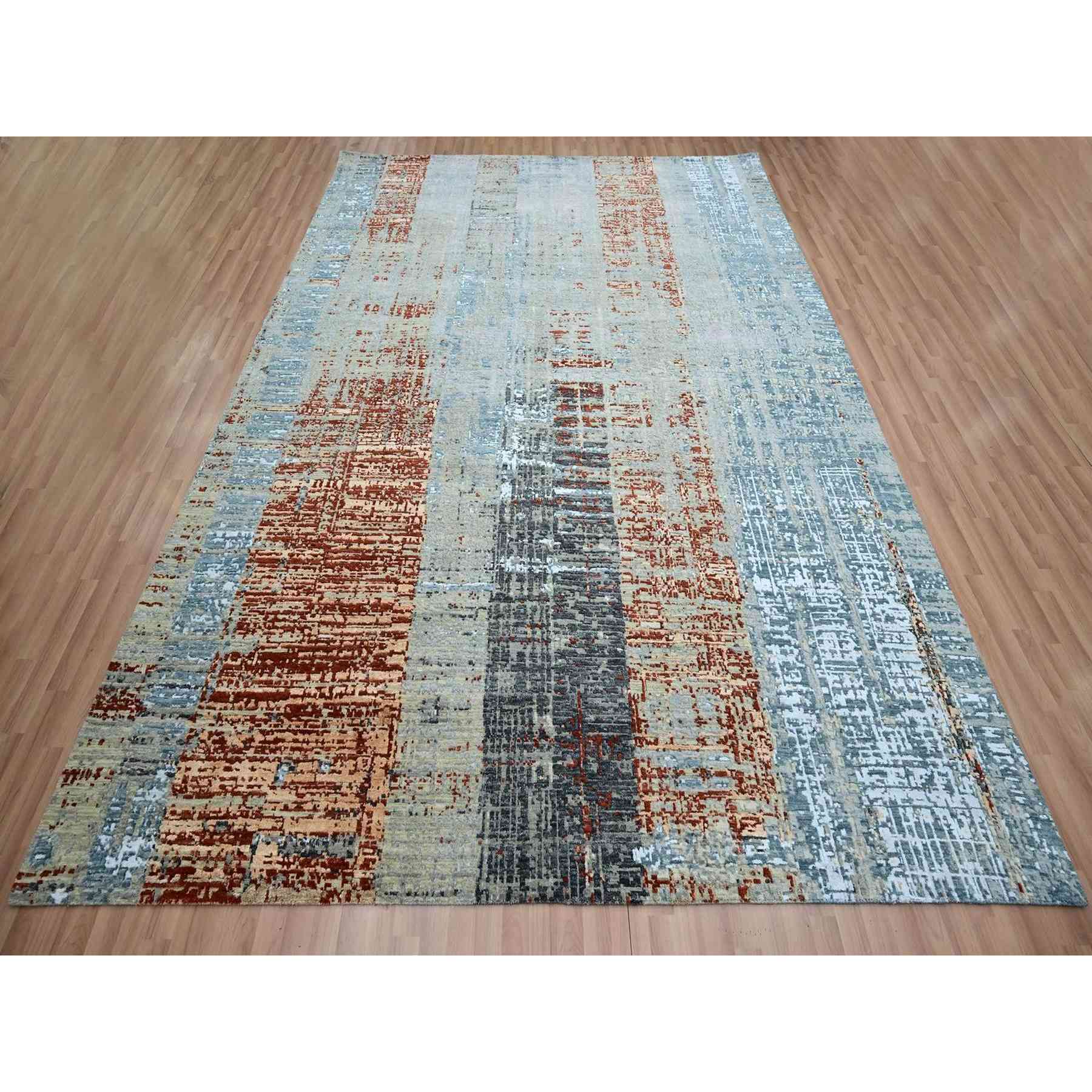 Modern-and-Contemporary-Hand-Knotted-Rug-416235