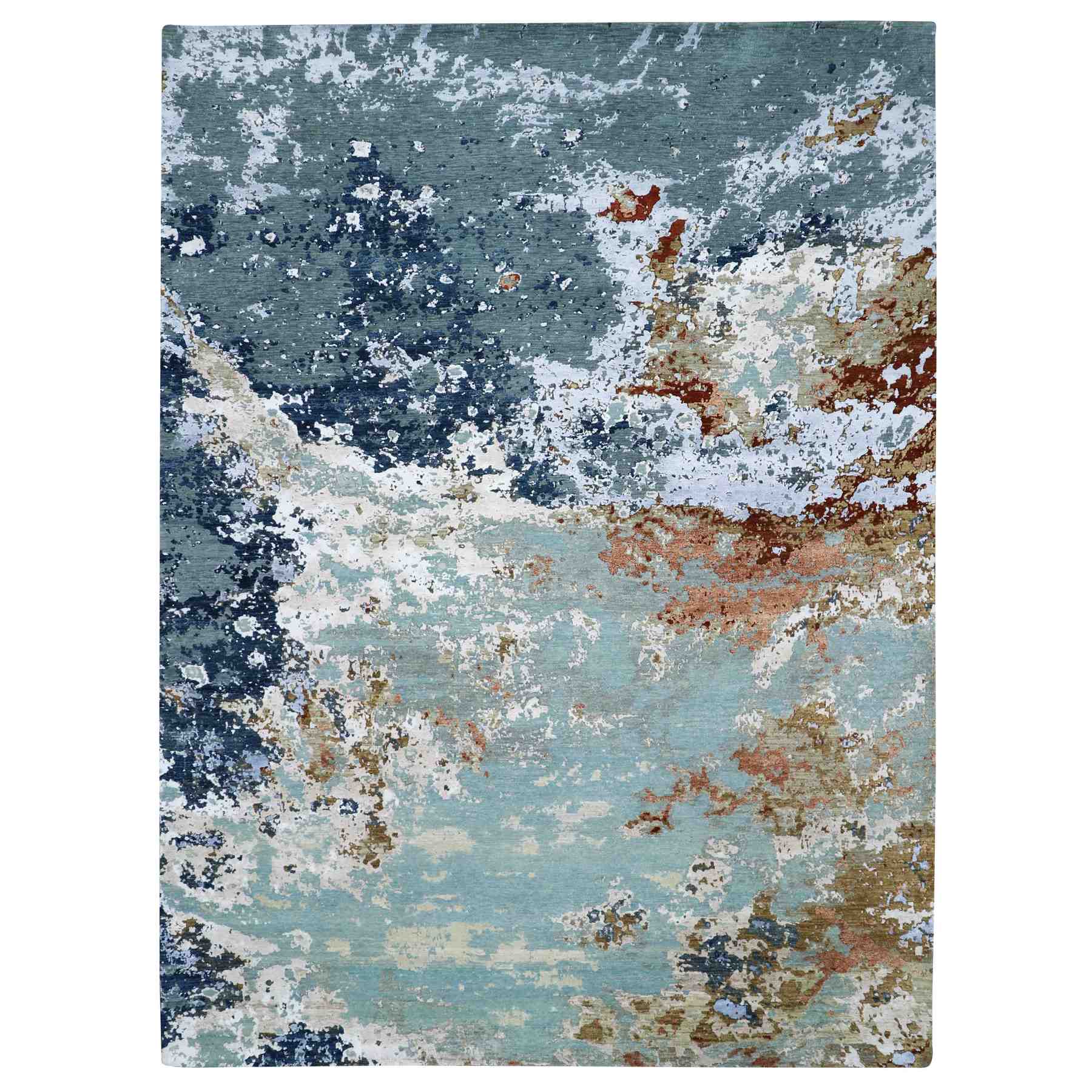 Modern-and-Contemporary-Hand-Knotted-Rug-416245