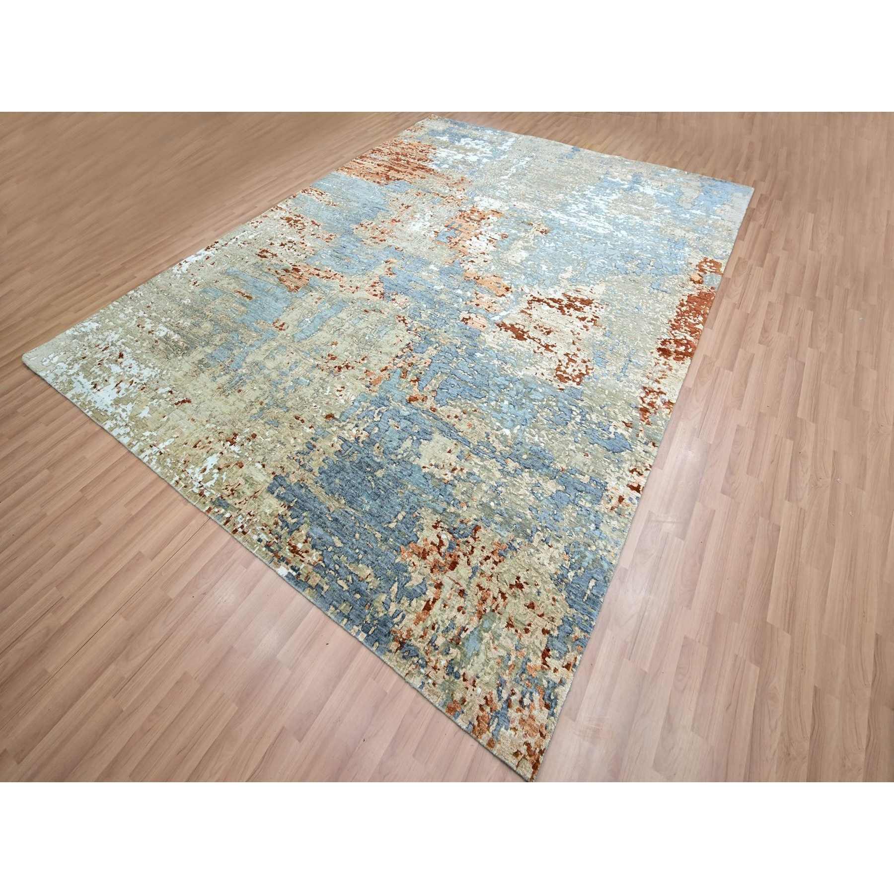 Modern-and-Contemporary-Hand-Knotted-Rug-416310