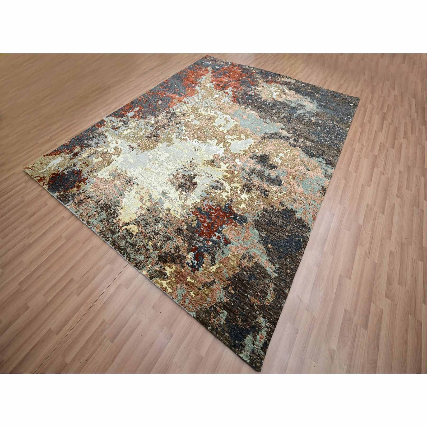Modern-and-Contemporary-Hand-Knotted-Rug-416315