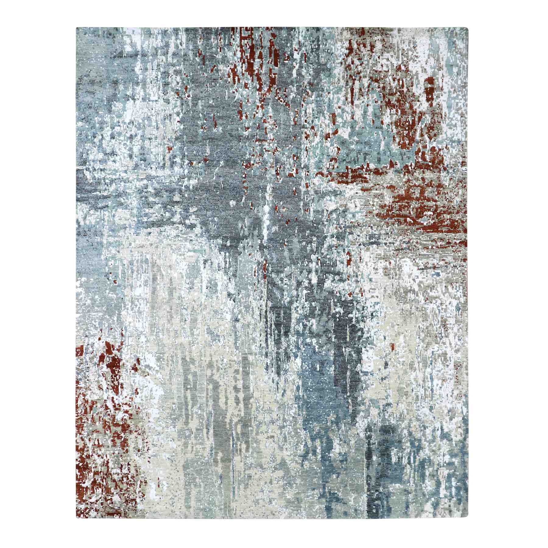 Modern-and-Contemporary-Hand-Knotted-Rug-416330