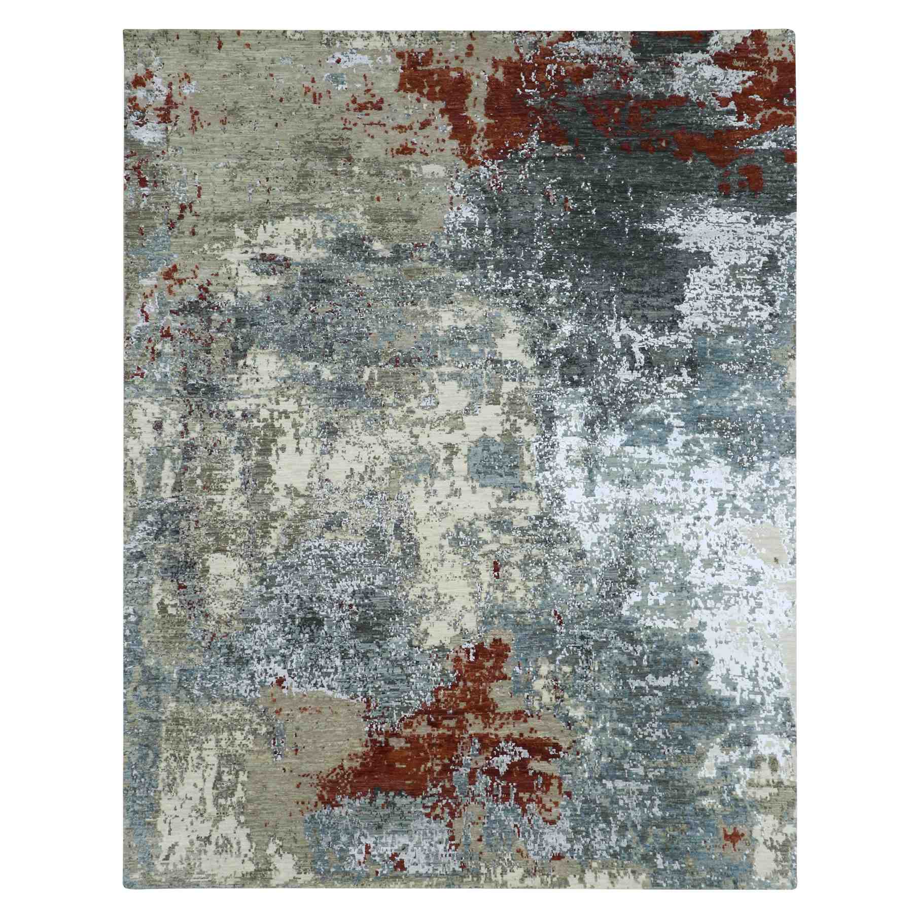 Modern-and-Contemporary-Hand-Knotted-Rug-416335
