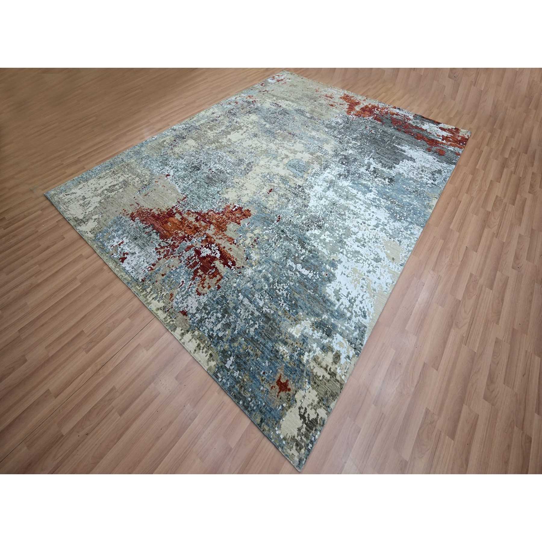 Modern-and-Contemporary-Hand-Knotted-Rug-416335