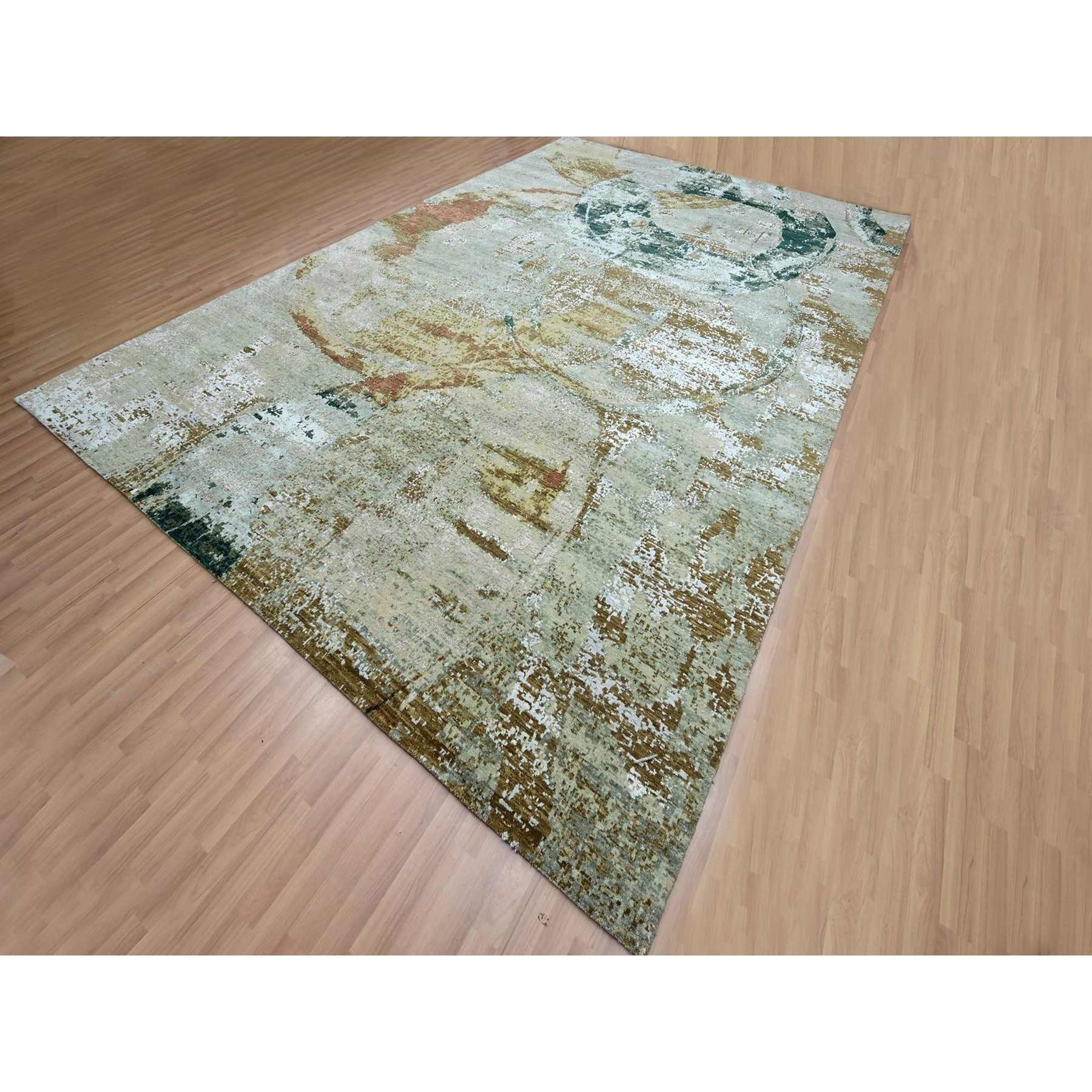 Modern-and-Contemporary-Hand-Knotted-Rug-416340
