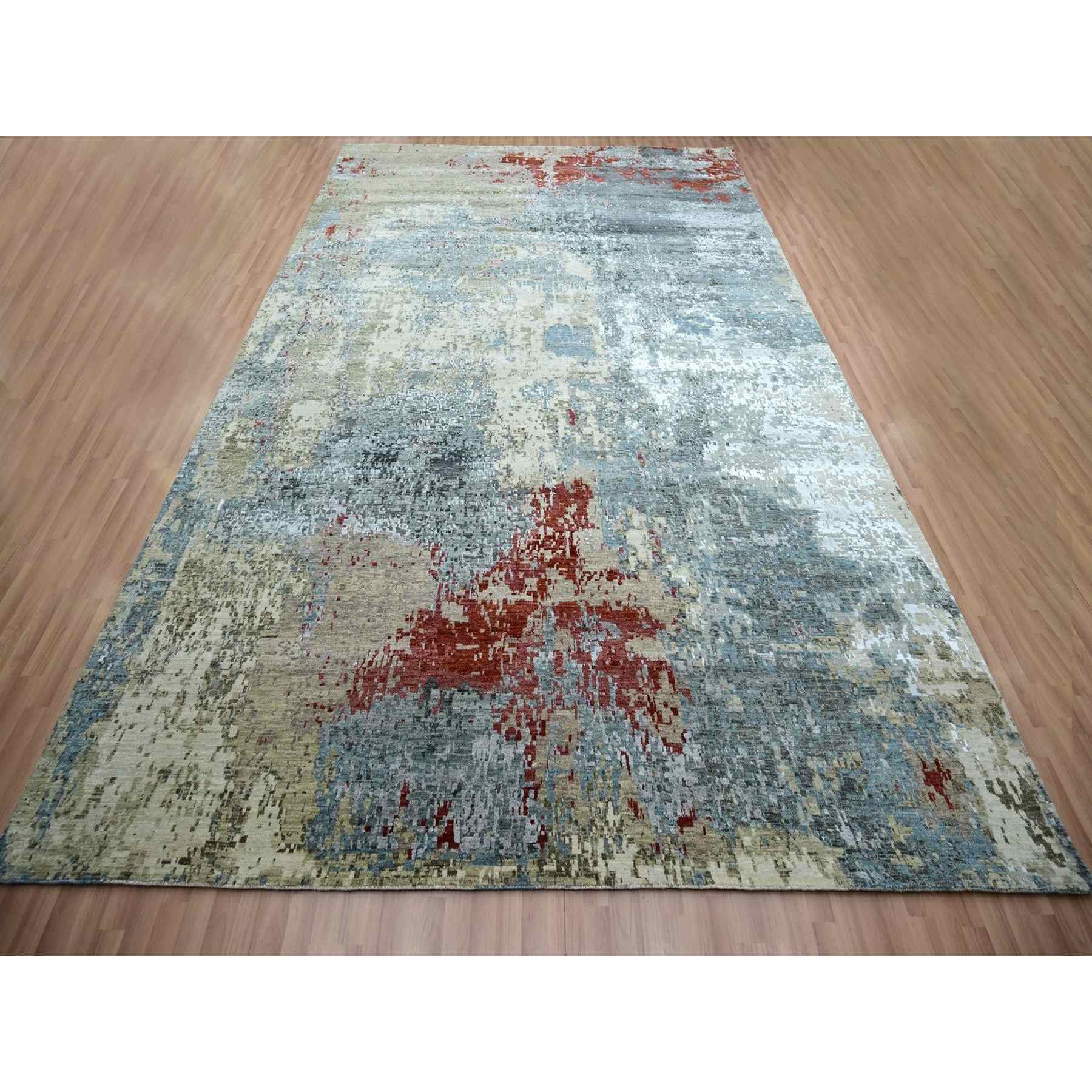 Modern-and-Contemporary-Hand-Knotted-Rug-416345