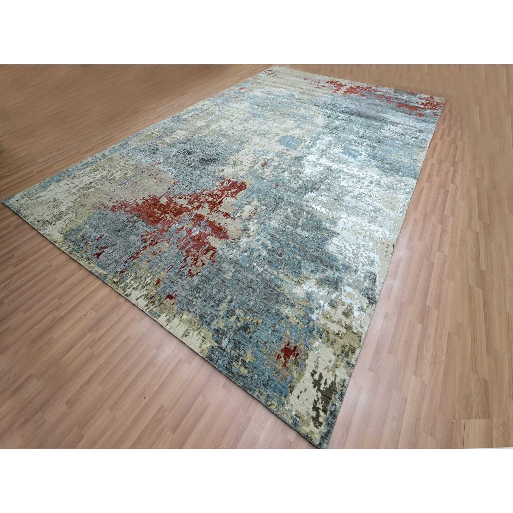 Modern-and-Contemporary-Hand-Knotted-Rug-416345