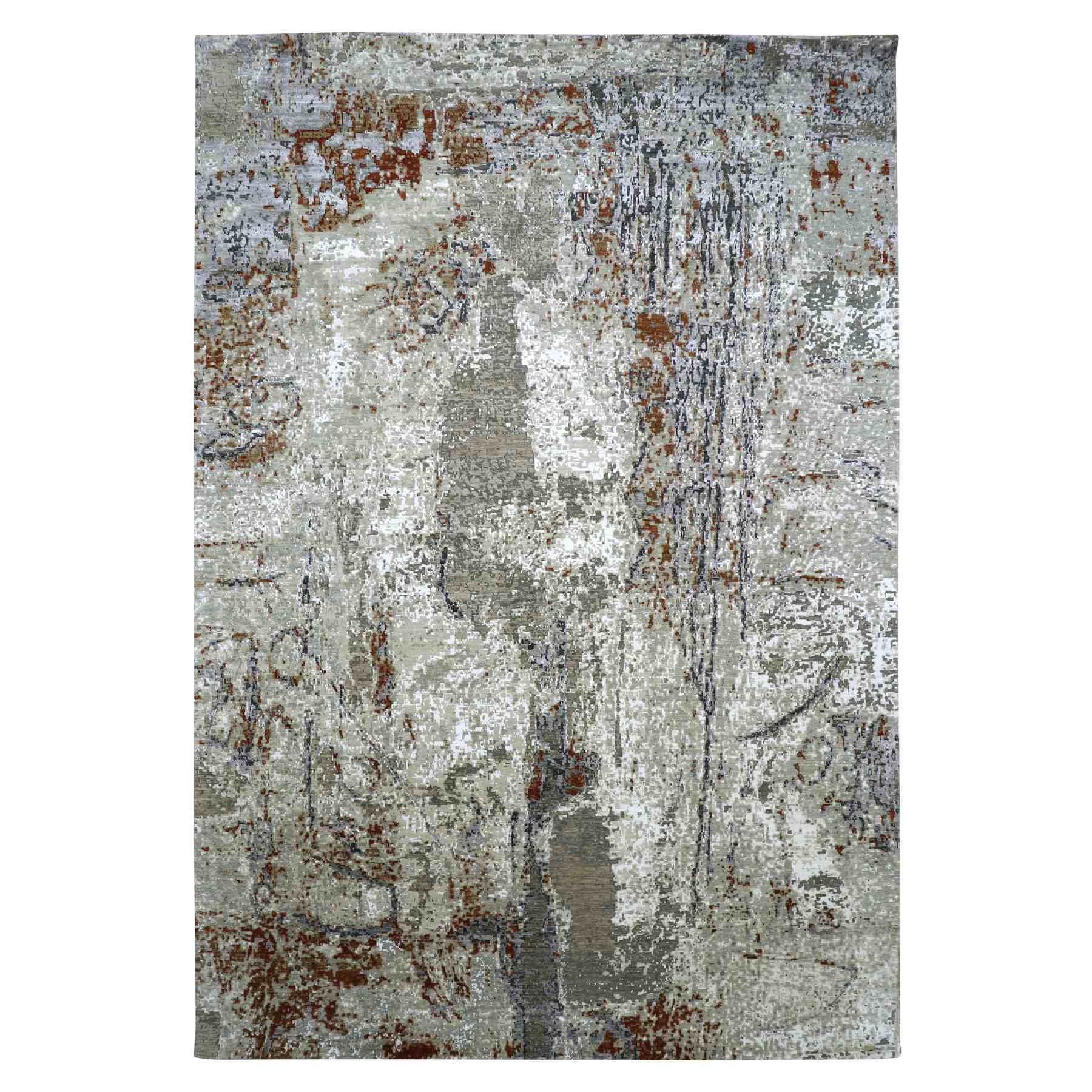 Modern-and-Contemporary-Hand-Knotted-Rug-416350