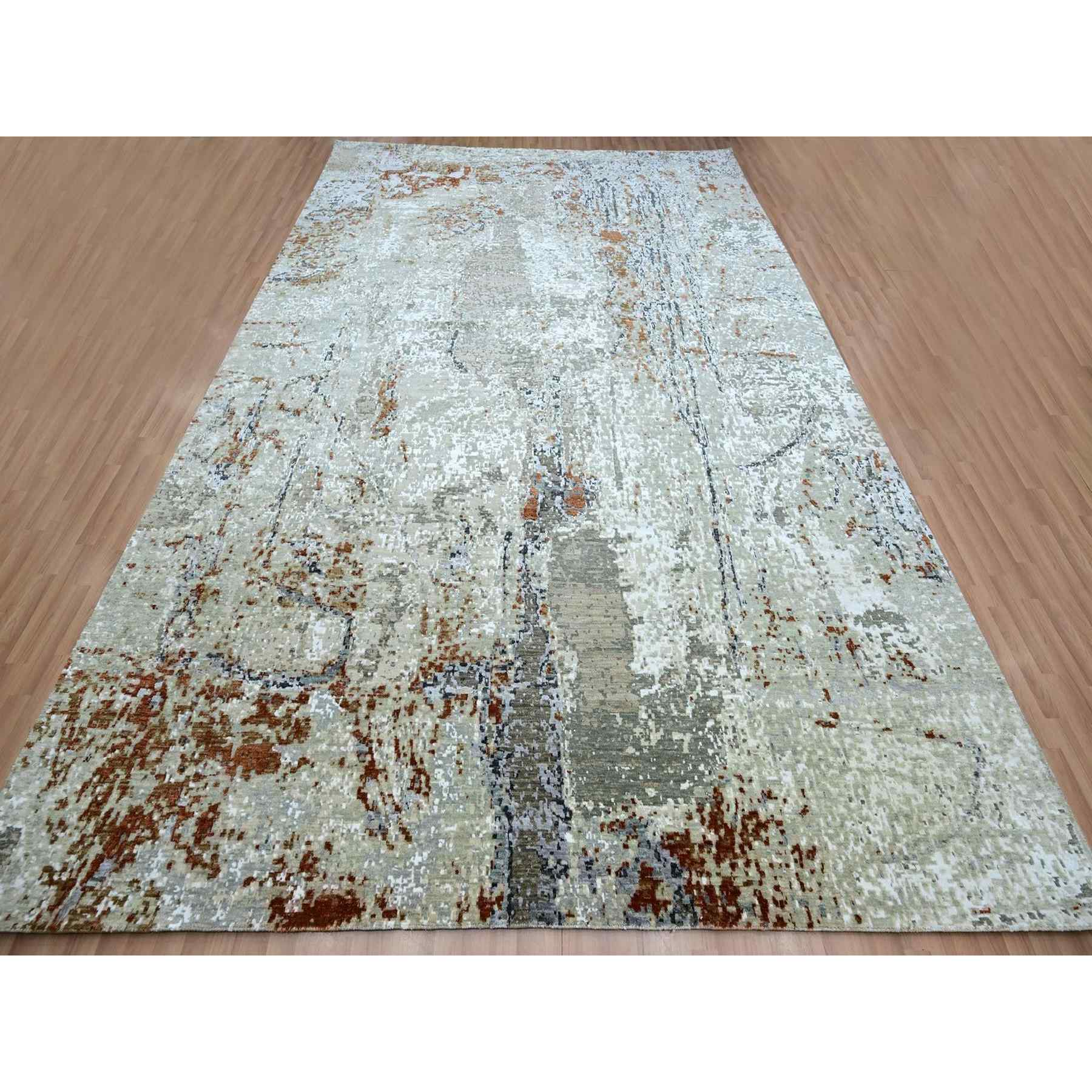 Modern-and-Contemporary-Hand-Knotted-Rug-416350