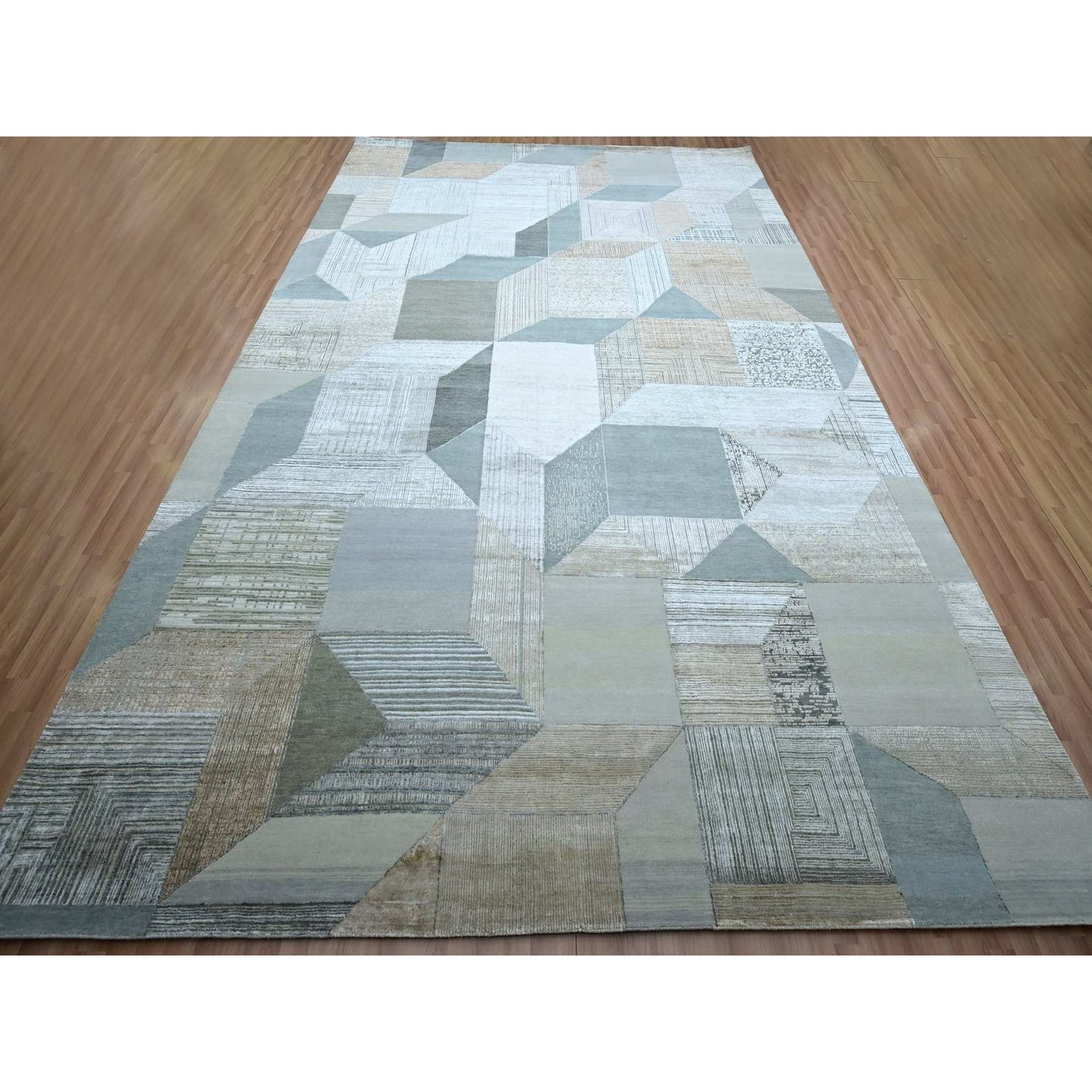 Modern-and-Contemporary-Hand-Knotted-Rug-416375