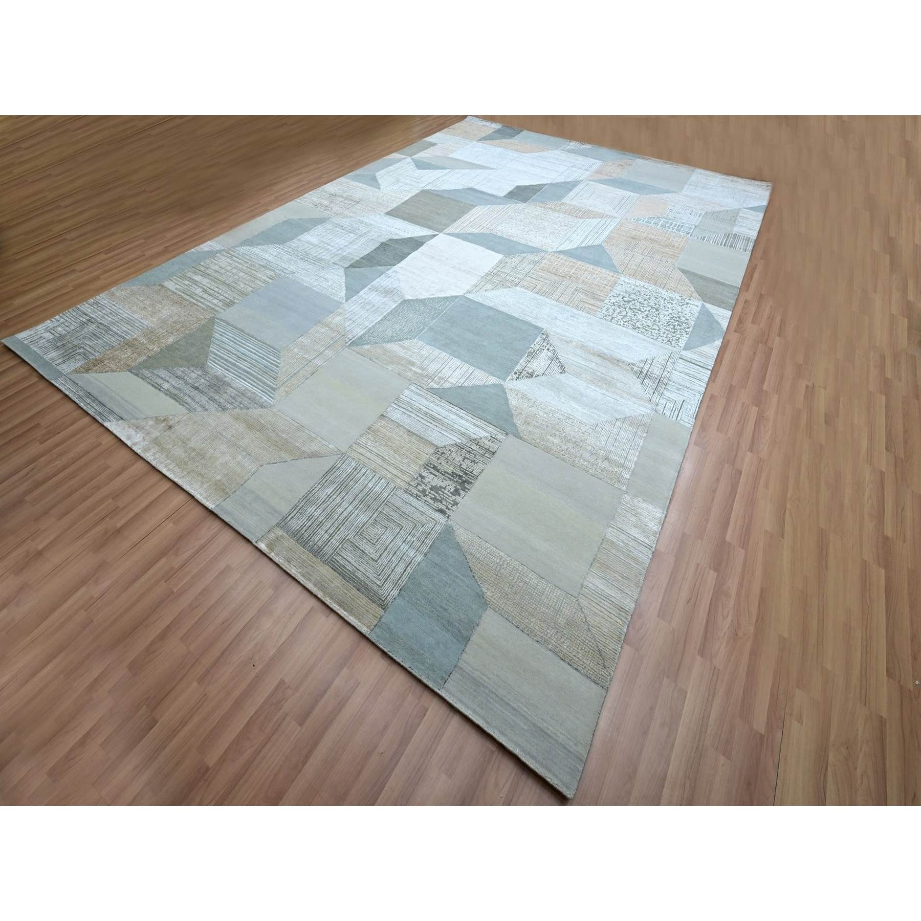 Modern-and-Contemporary-Hand-Knotted-Rug-416375