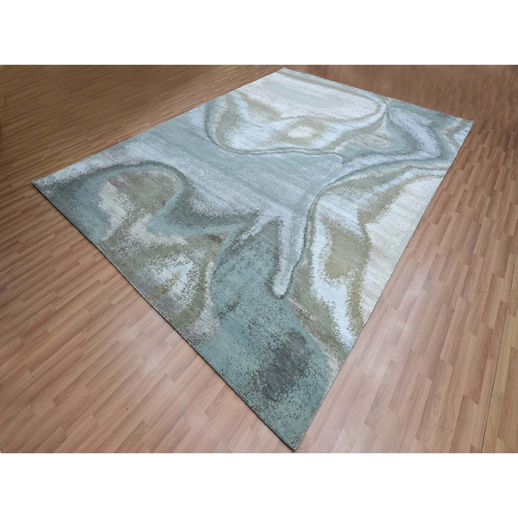 Modern-and-Contemporary-Hand-Knotted-Rug-416380