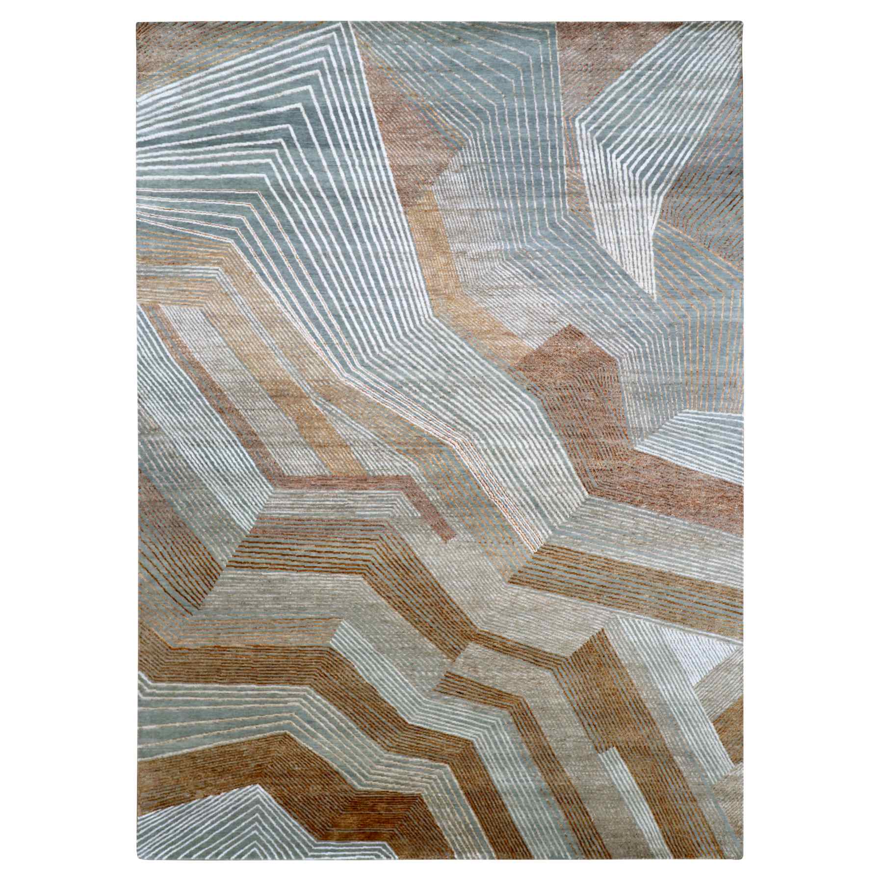 Modern-and-Contemporary-Hand-Knotted-Rug-416390