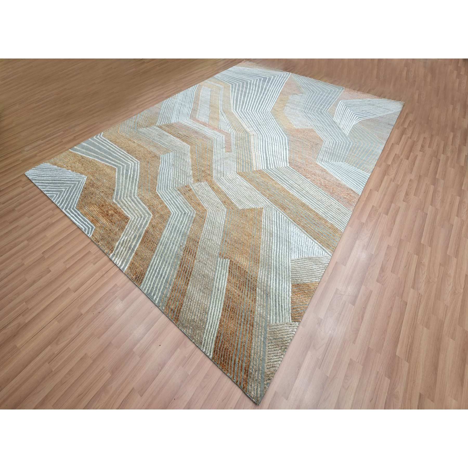 Modern-and-Contemporary-Hand-Knotted-Rug-416390