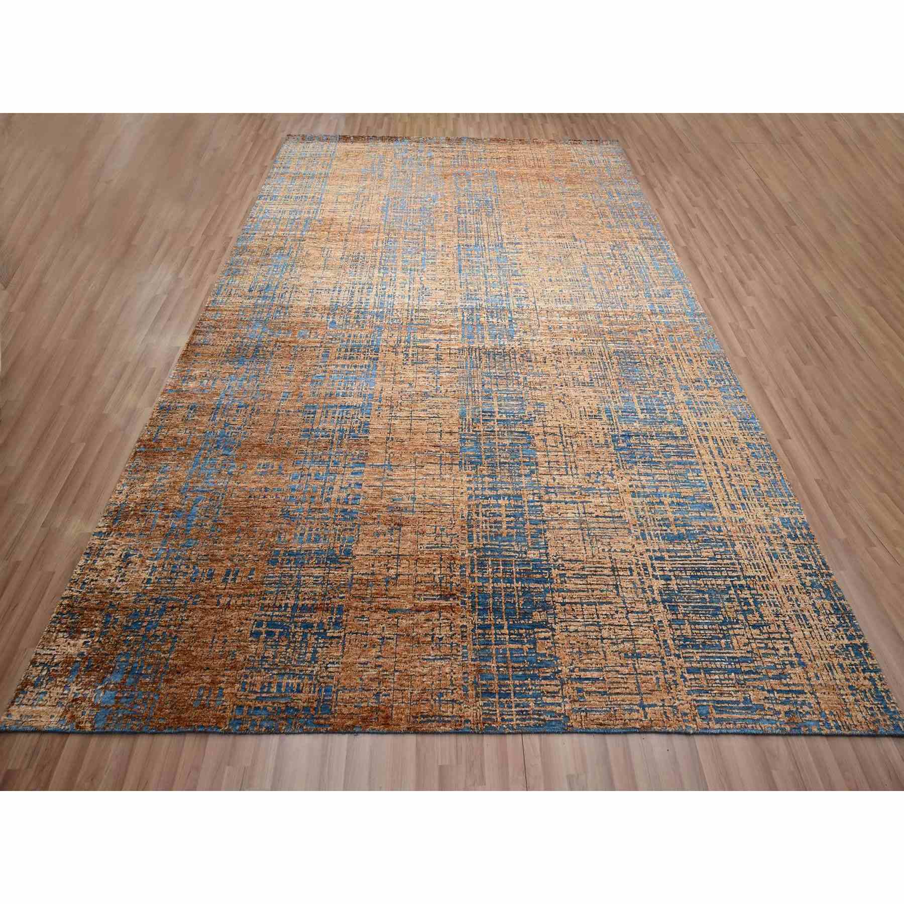 Modern-and-Contemporary-Hand-Knotted-Rug-416410