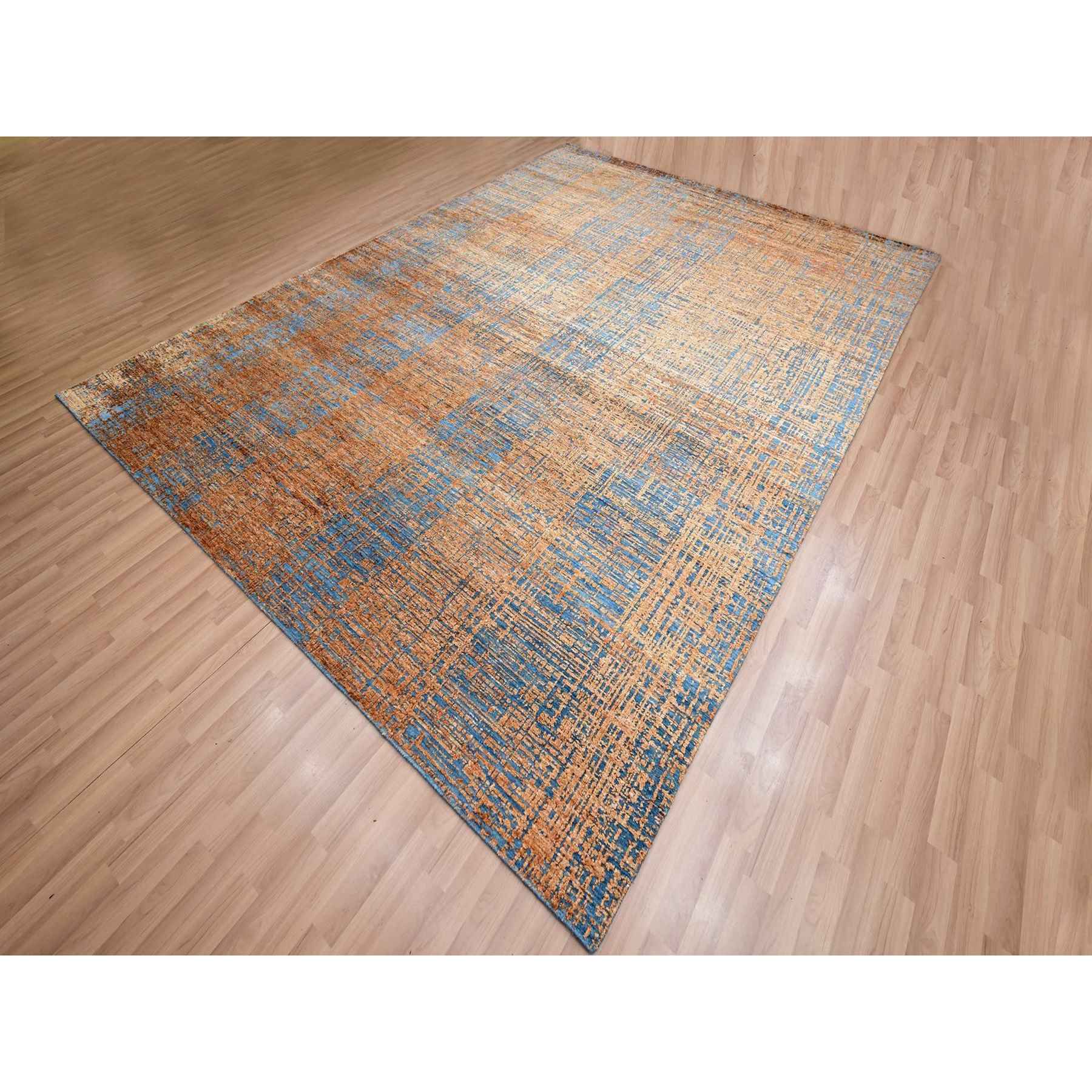 Modern-and-Contemporary-Hand-Knotted-Rug-416410