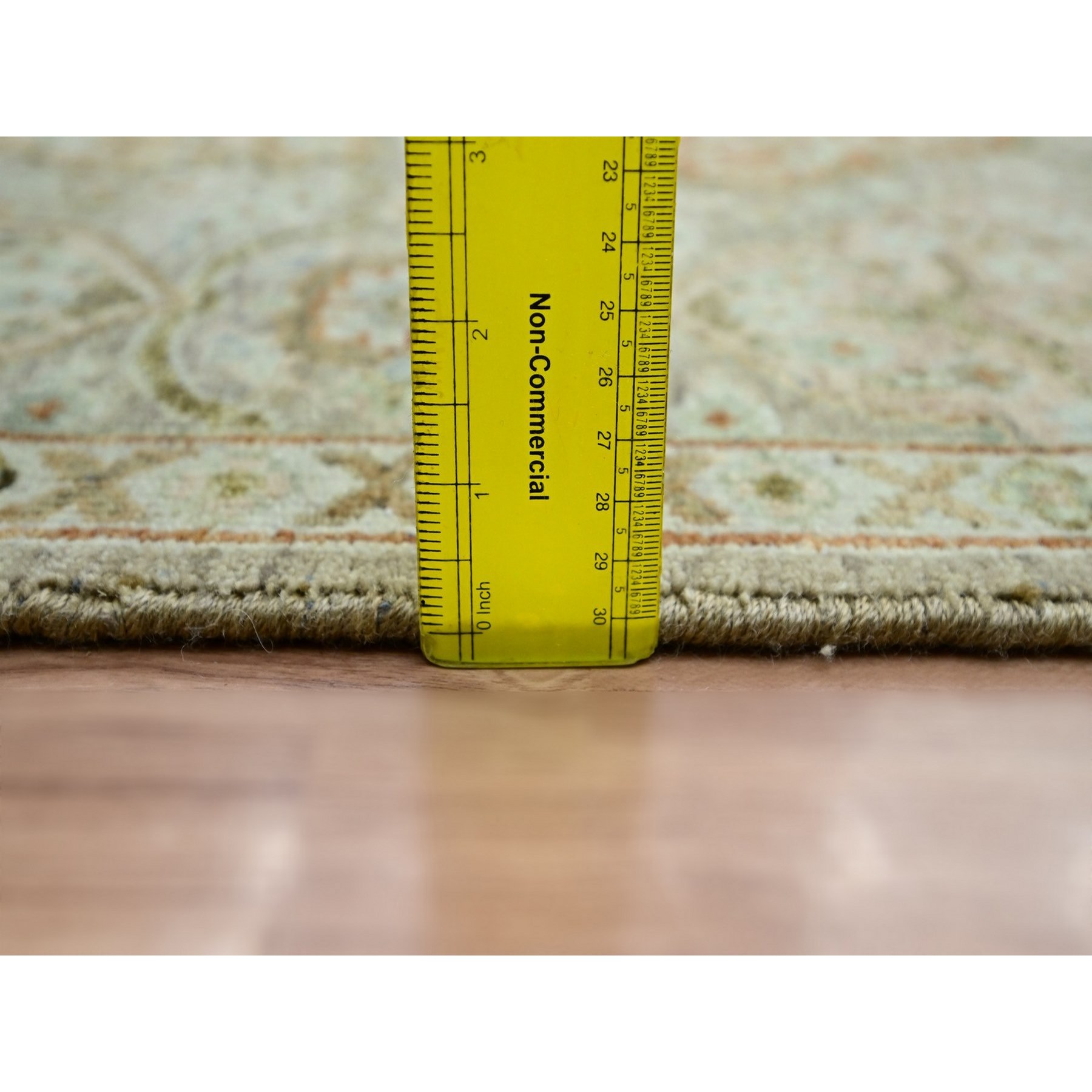 Oushak-And-Peshawar-Hand-Knotted-Rug-416395