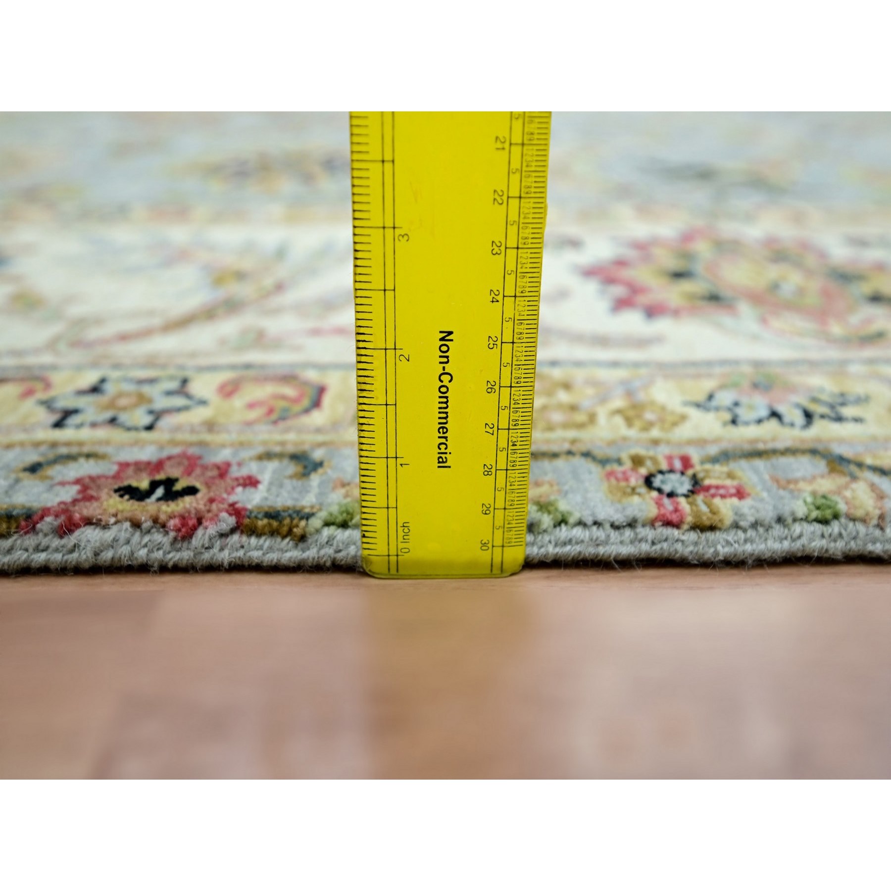 Oushak-And-Peshawar-Hand-Knotted-Rug-416450