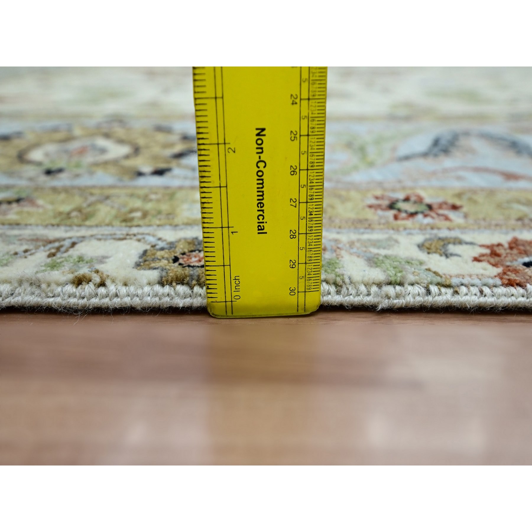 Oushak-And-Peshawar-Hand-Knotted-Rug-416465