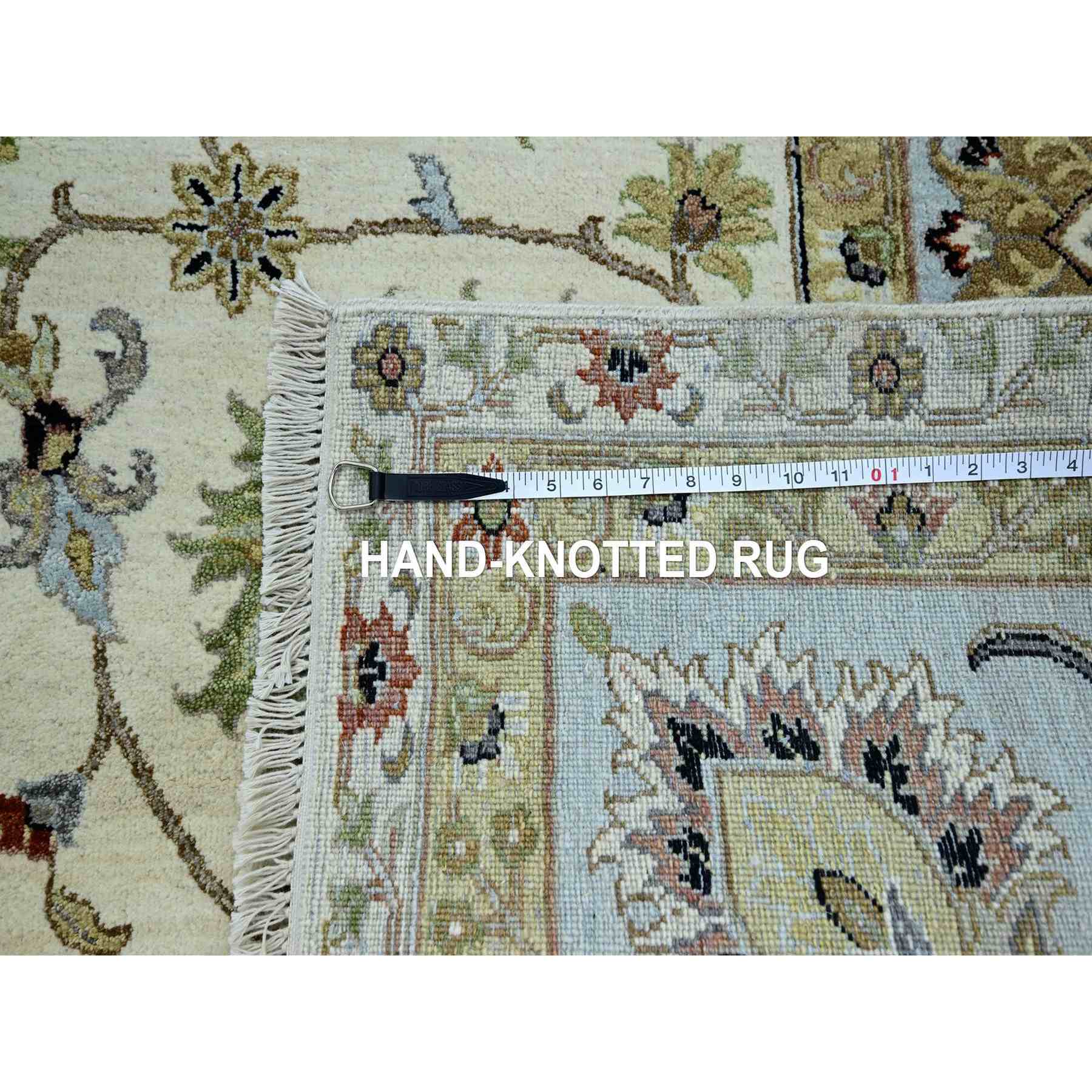 Oushak-And-Peshawar-Hand-Knotted-Rug-416465