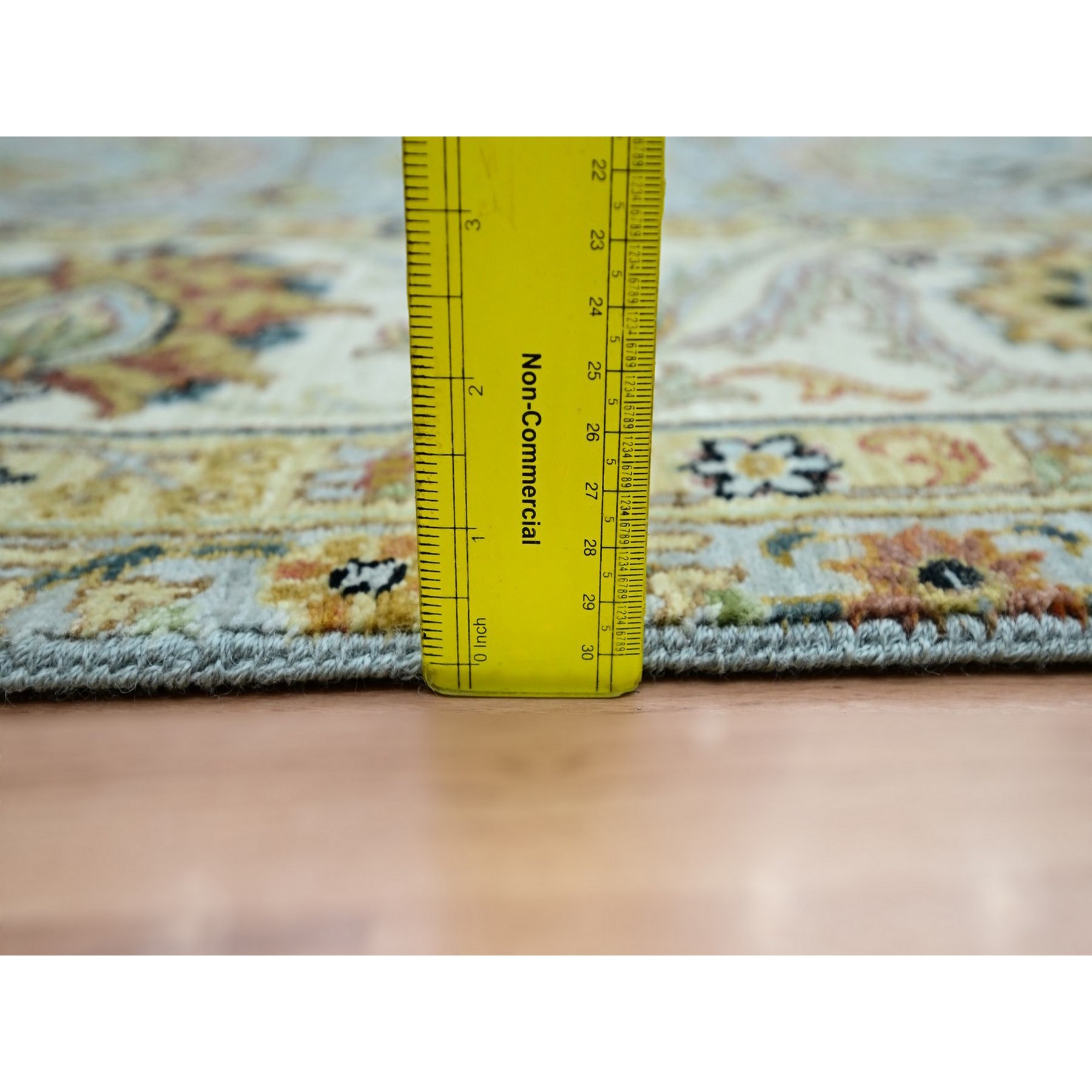 Oushak-And-Peshawar-Hand-Knotted-Rug-416485