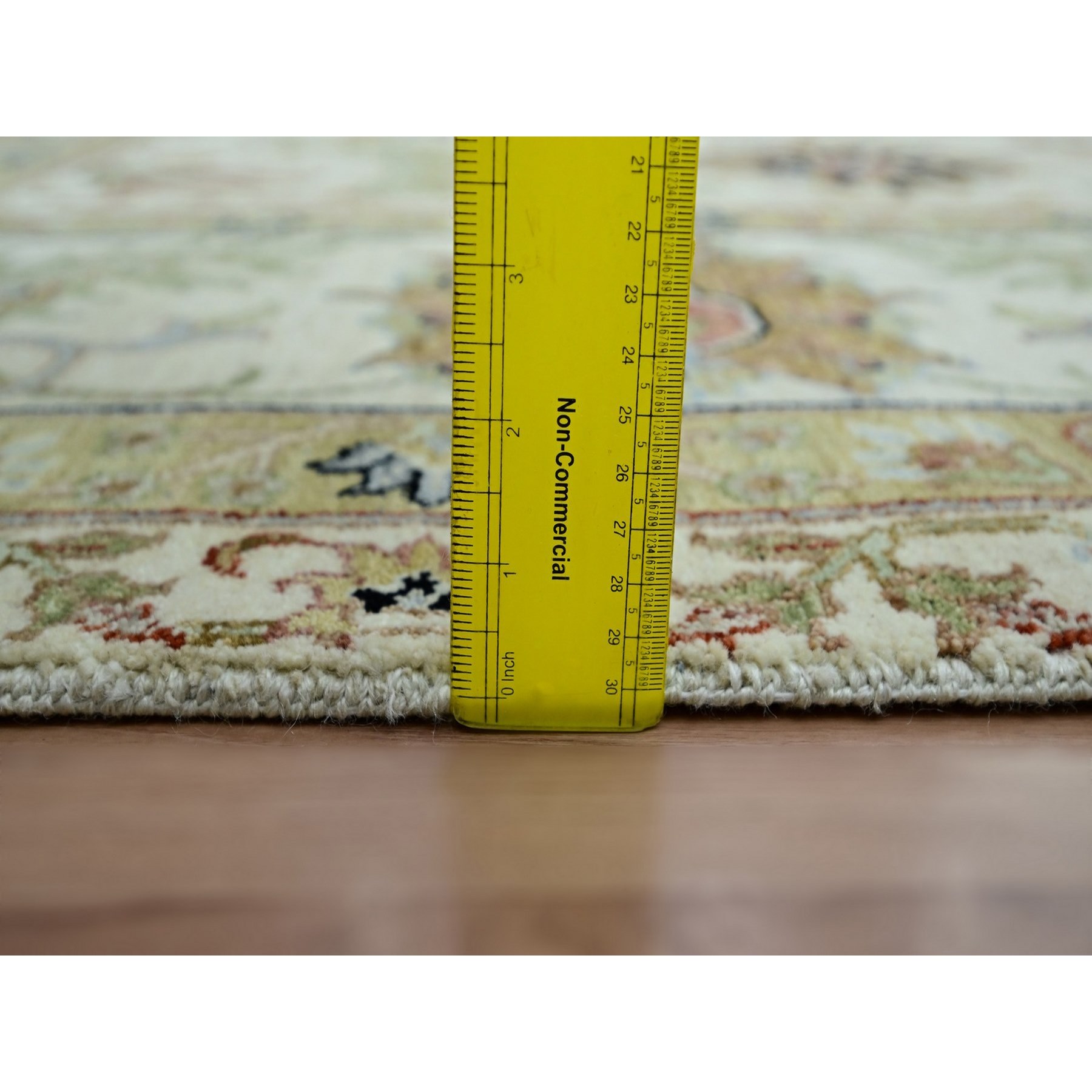 Oushak-And-Peshawar-Hand-Knotted-Rug-416495