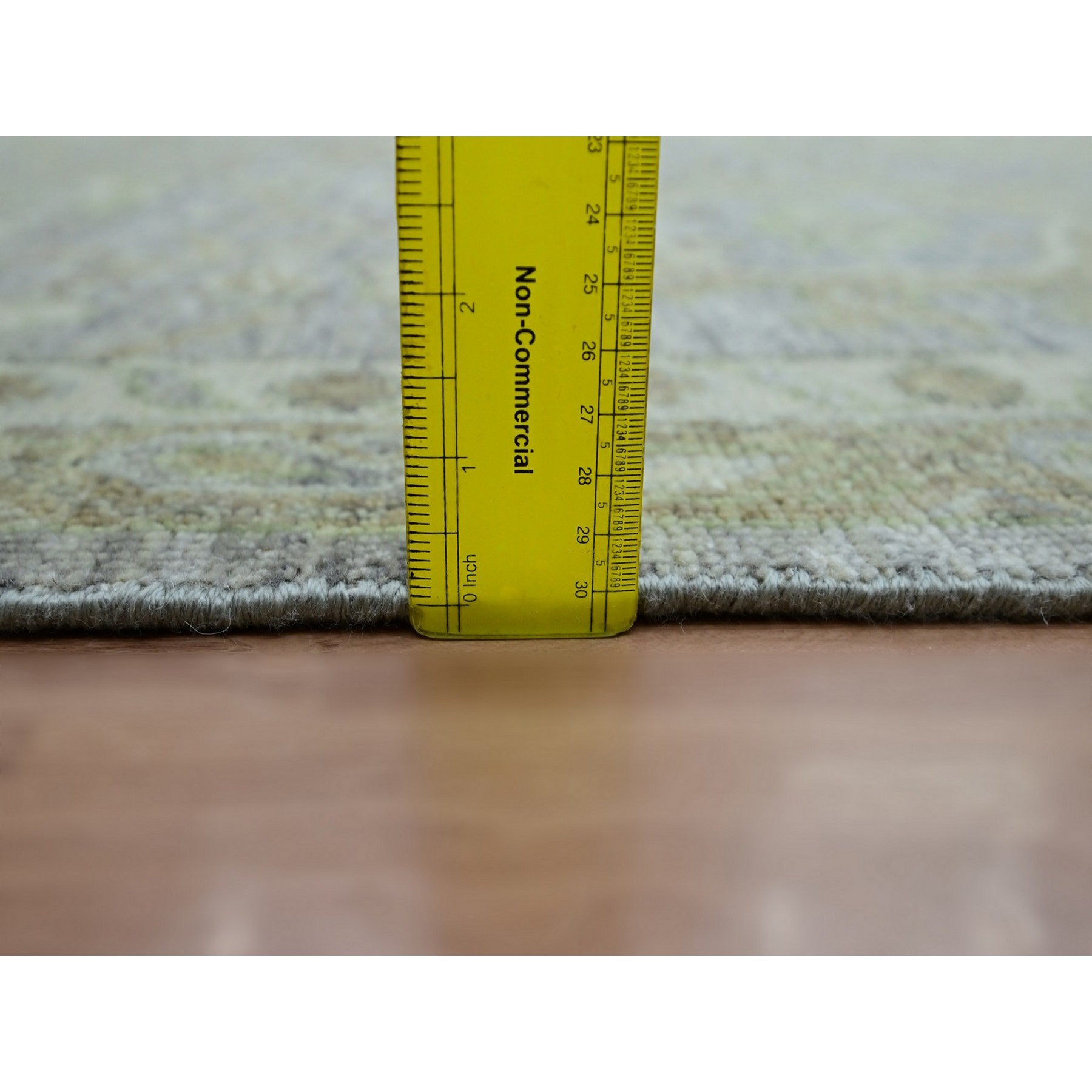 Oushak-And-Peshawar-Hand-Knotted-Rug-416530