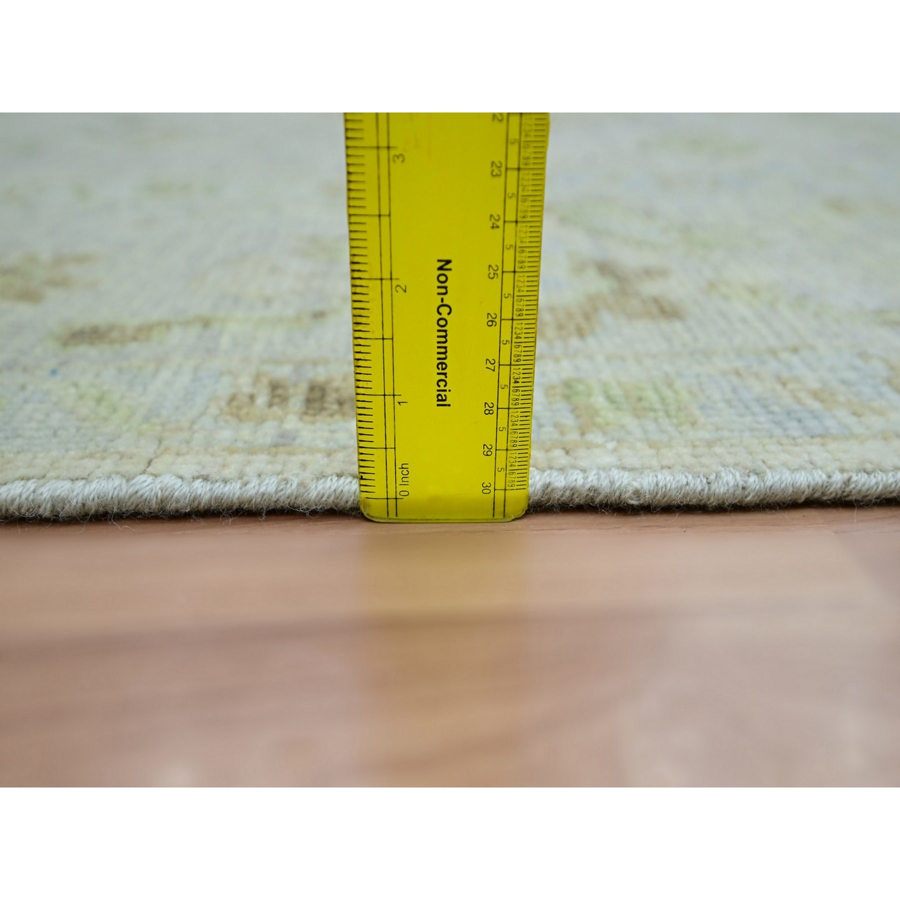 Oushak-And-Peshawar-Hand-Knotted-Rug-416550