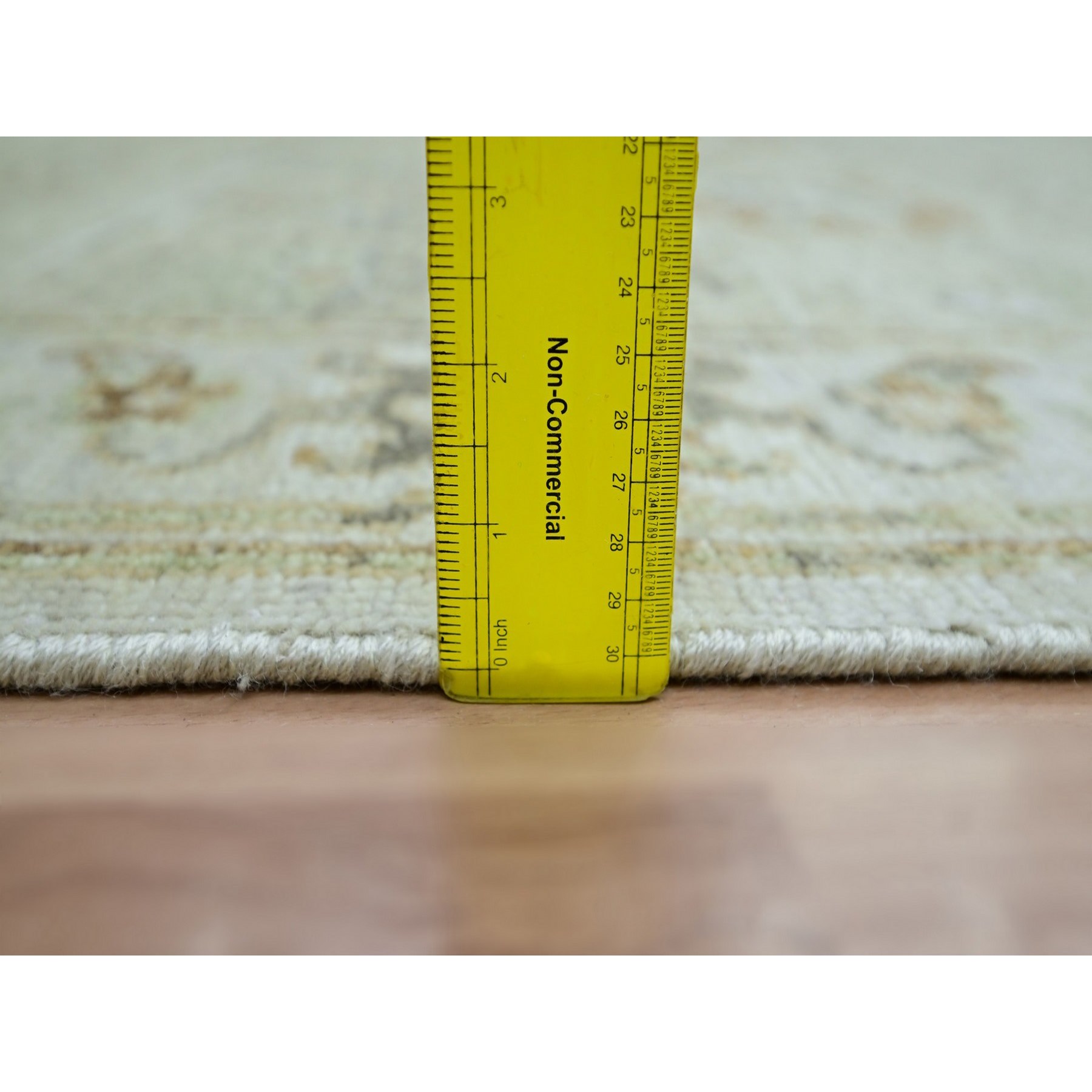 Oushak-And-Peshawar-Hand-Knotted-Rug-416570