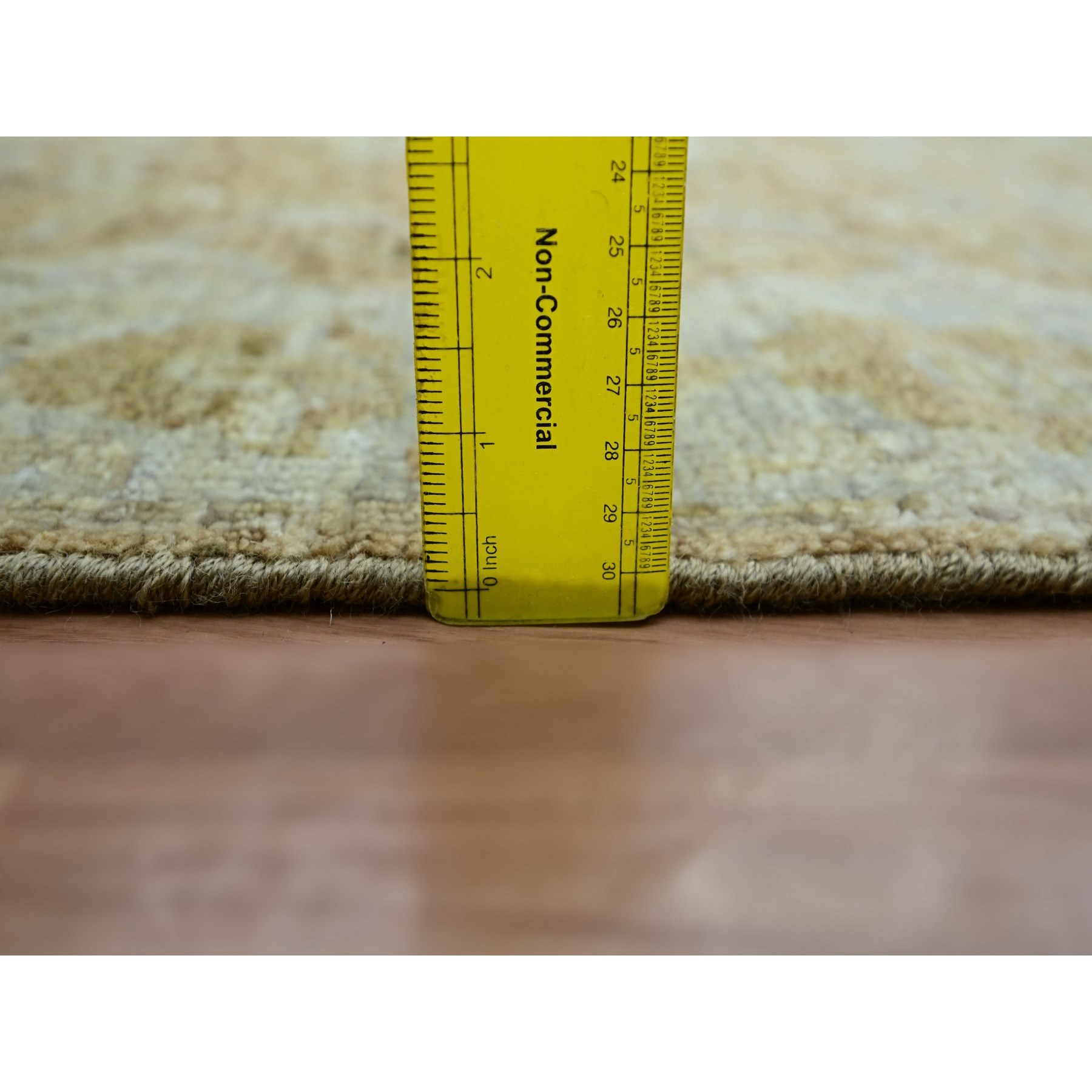 Oushak-And-Peshawar-Hand-Knotted-Rug-416585