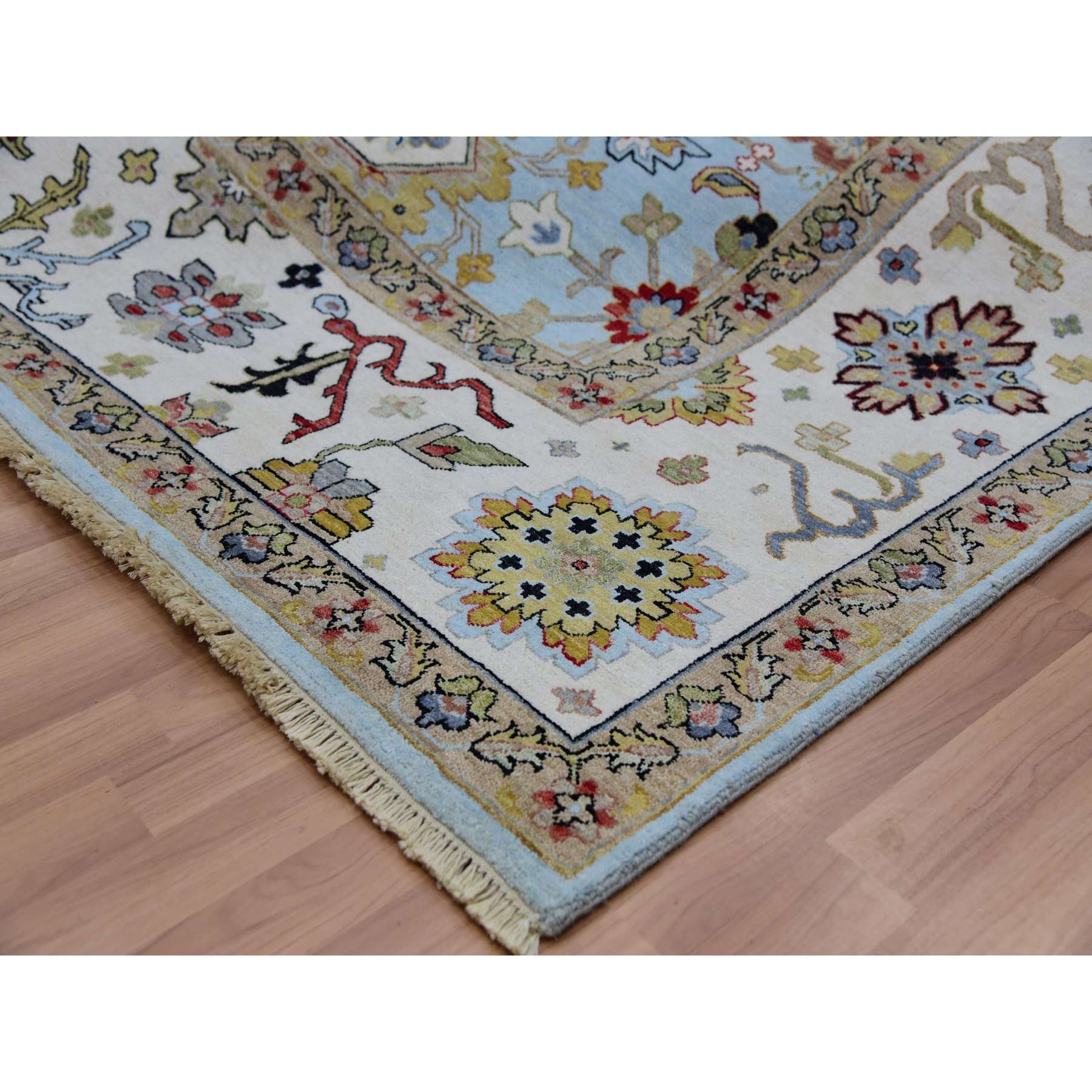 Tribal-Geometric-Hand-Knotted-Rug-415535