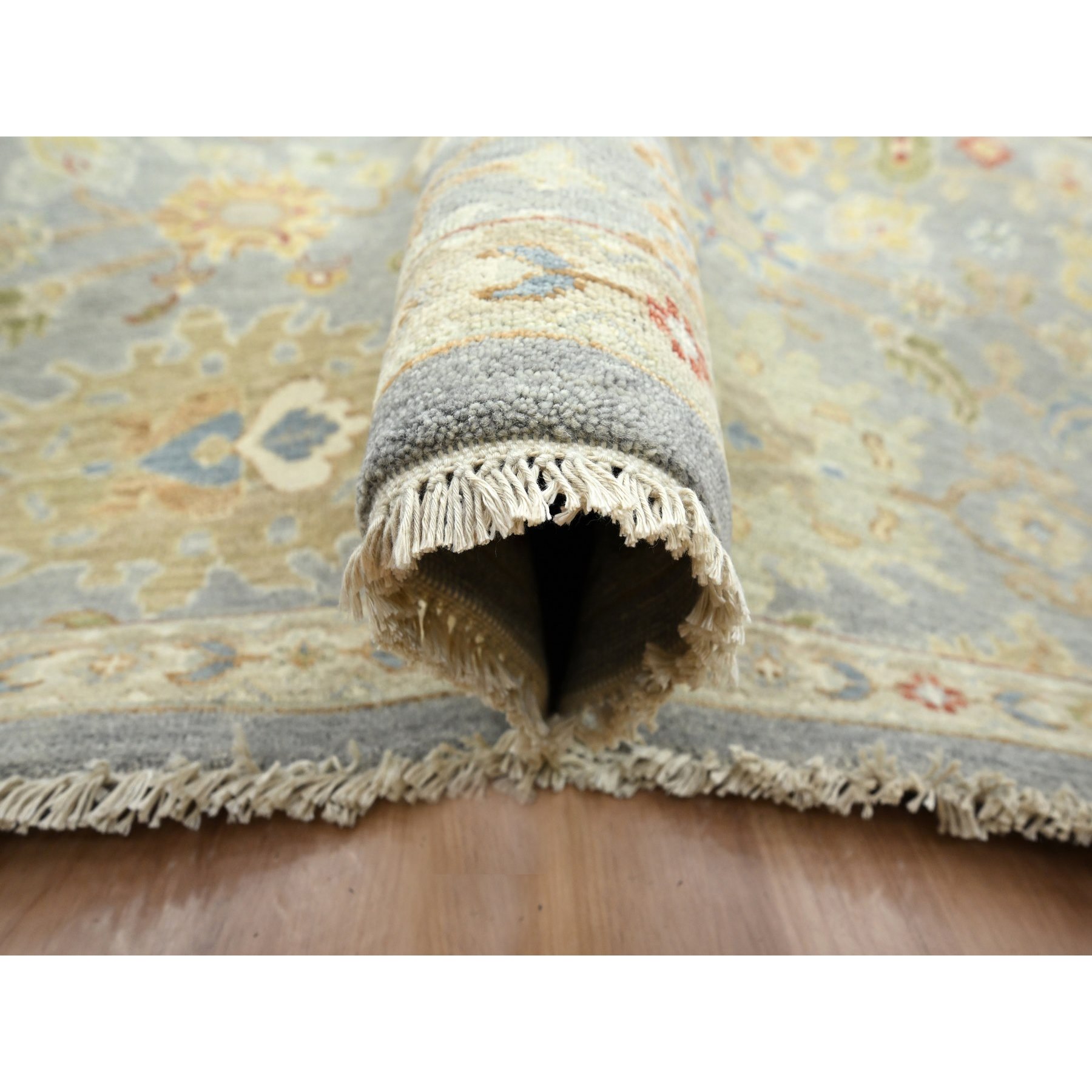 Tribal-Geometric-Hand-Knotted-Rug-415990