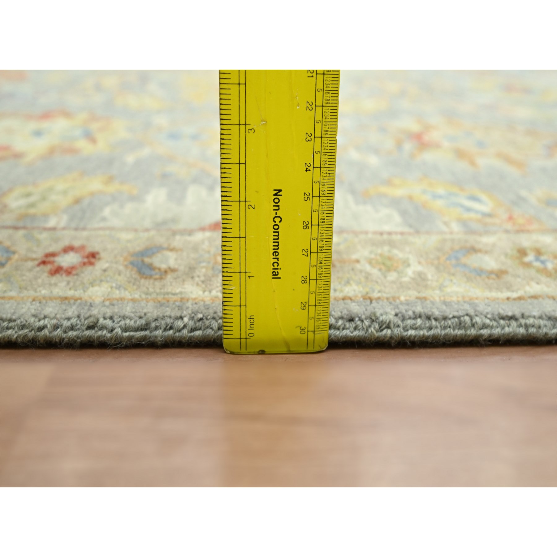 Tribal-Geometric-Hand-Knotted-Rug-415990