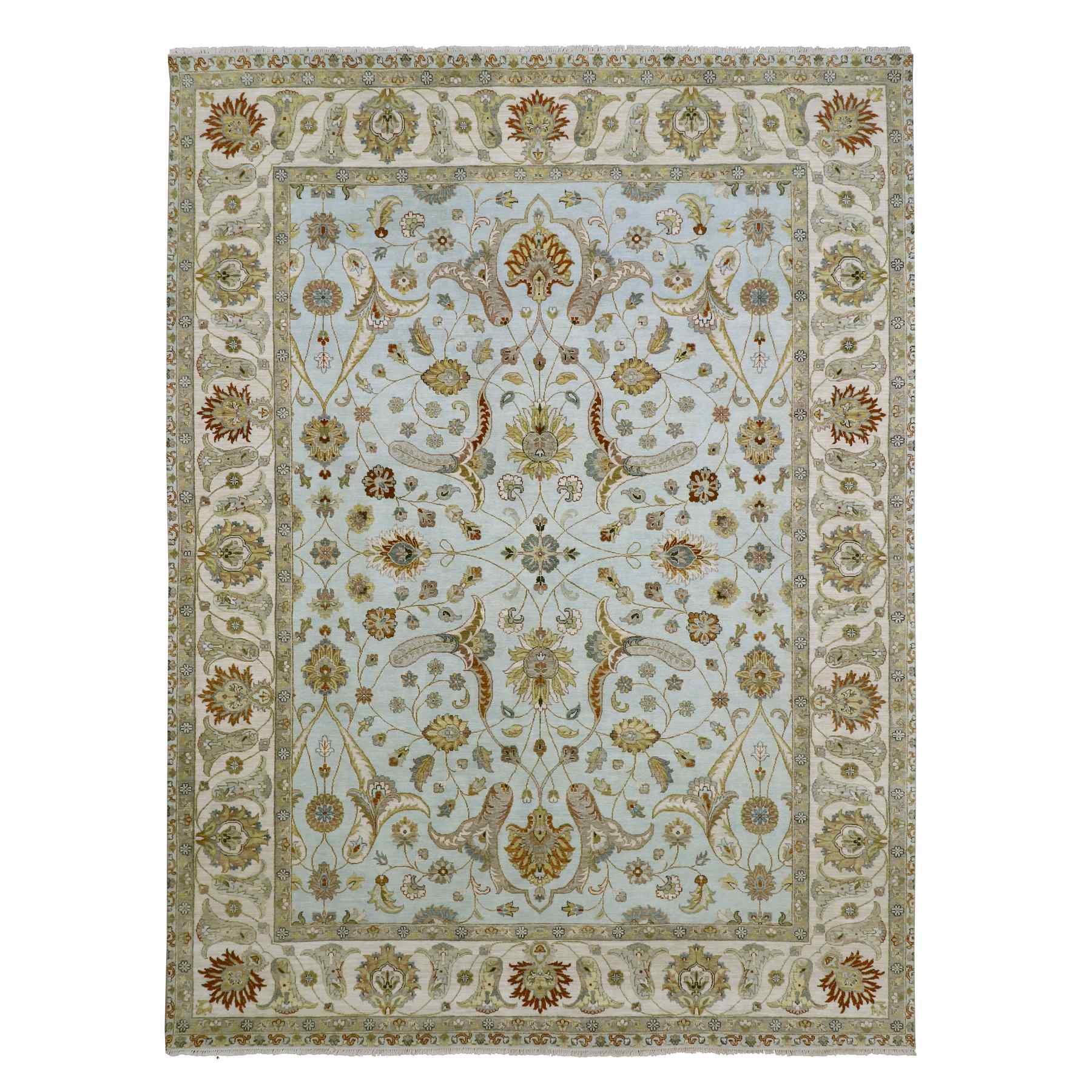 Tribal-Geometric-Hand-Knotted-Rug-415995